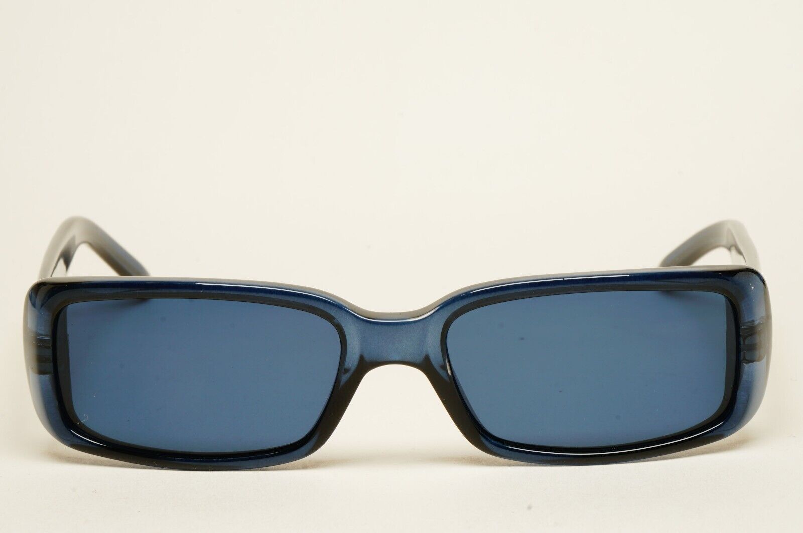 Gucci Sunglasses 1998 Vintage Blue Rectangle Transparent GG 2450/S K04 100225
