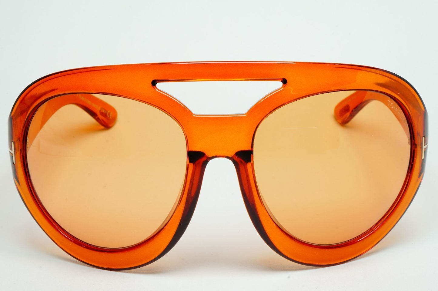 Tom Ford Sunglasses Serena-02 Brown Honey Ski Large Oversized FT0886 TF 886 45E