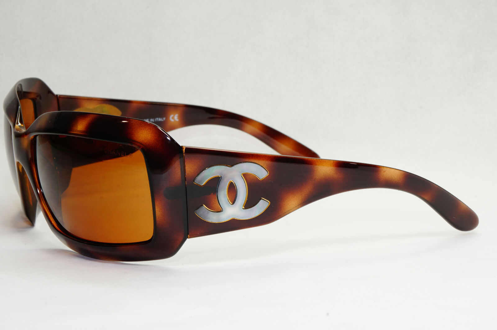 Chanel Sunglasses Mother of Pearl Vintage 2006 Brown 5076-H c.502/73 120124