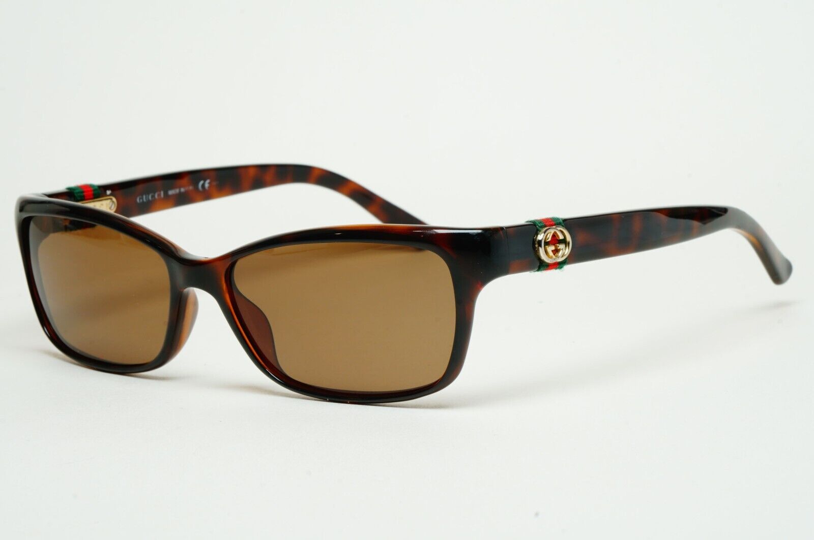 Gucci Sunglasses 2012 Vintage Ribbon Brown Tortoise Small GG 3647 DWJ 310125