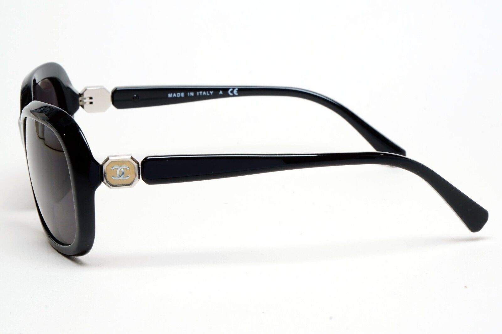 Chanel Sunglasses Black Glossy Square 5286 c.501/S6 56mm 261124