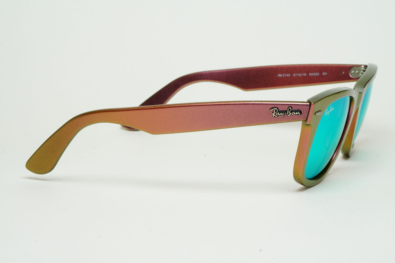 Ray-Ban Sunglasses Wayfarer Cosmo Jupiter Metallic Brown RB 2140 6110/19 200225