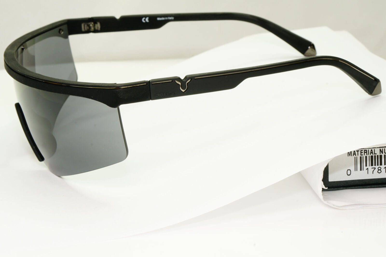 Police Lewis Hamilton F1 Sunglasses Black Shield Visor Mask SPL A28 COL 06AA