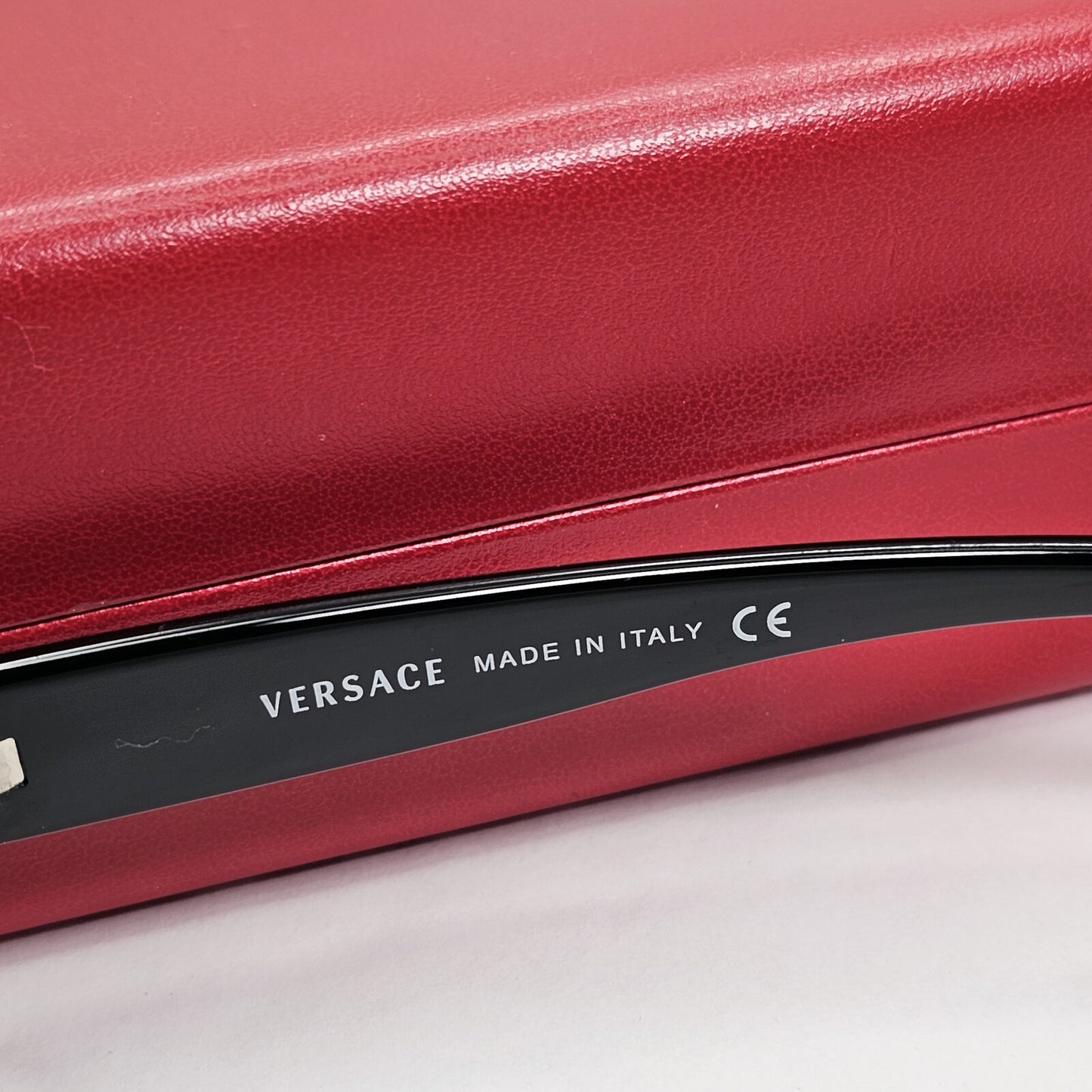 Versace Sunglasses 2004 Vintage Rimless Black Grey MOD 2017 1001/8G 180124