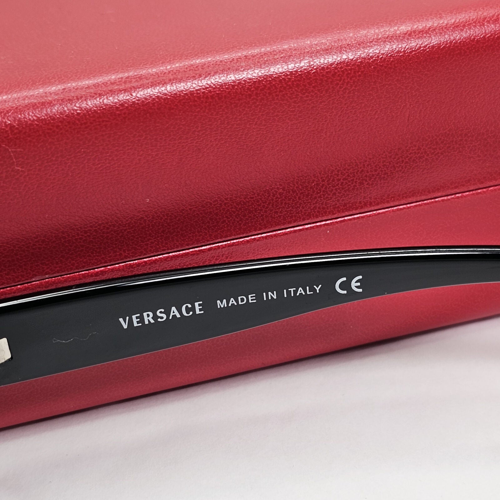 Versace Sunglasses 2004 Vintage Rimless Black Grey MOD 2017 1001/8G 180124