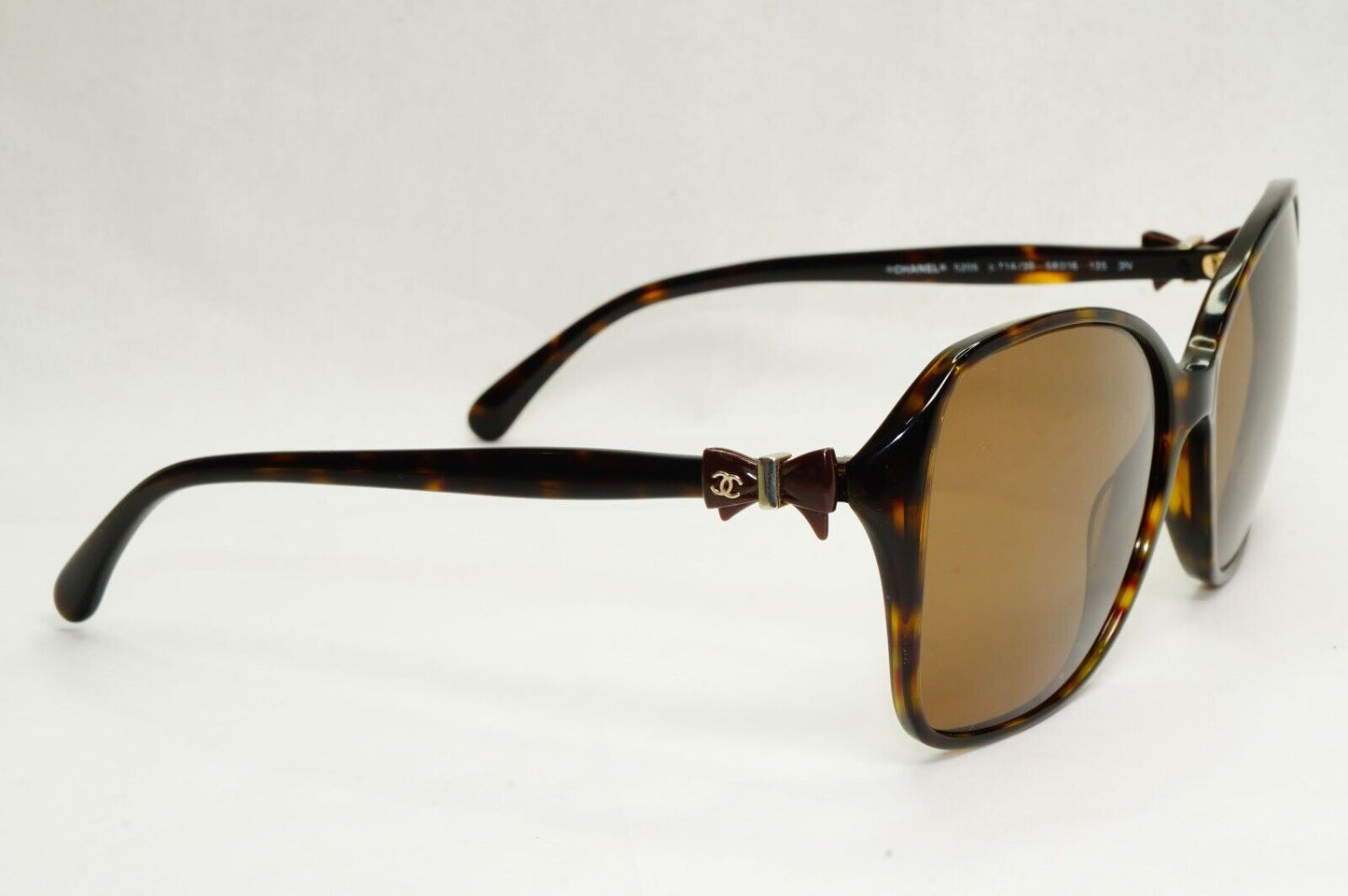 Chanel Sunglasses 2011 Vintage Brown Bows Square 5205 c.714/3B 180324