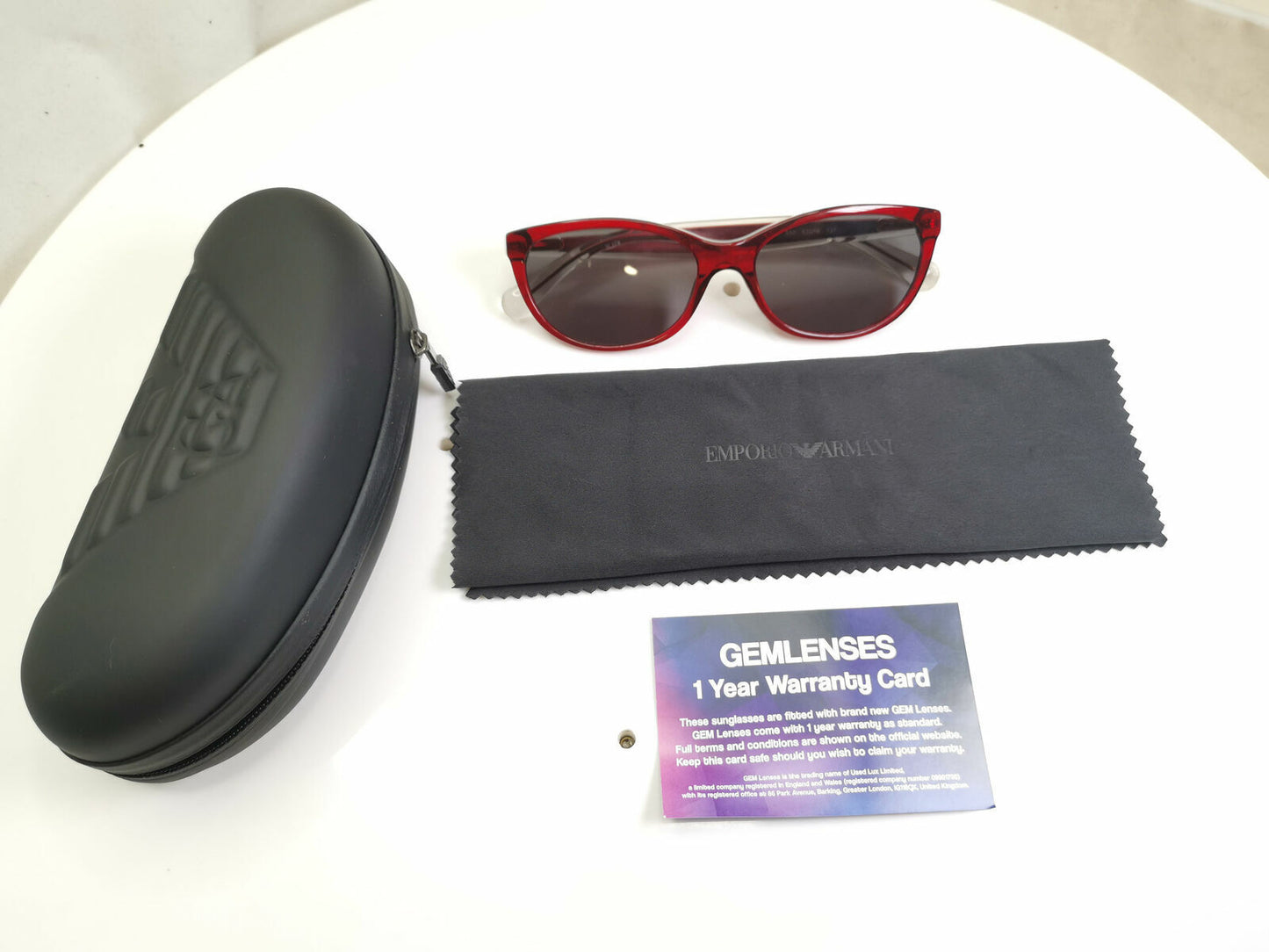 Dolce & Gabbana Sunglasses Red Black Womens Cherry Designer D&G 3141 550 30429