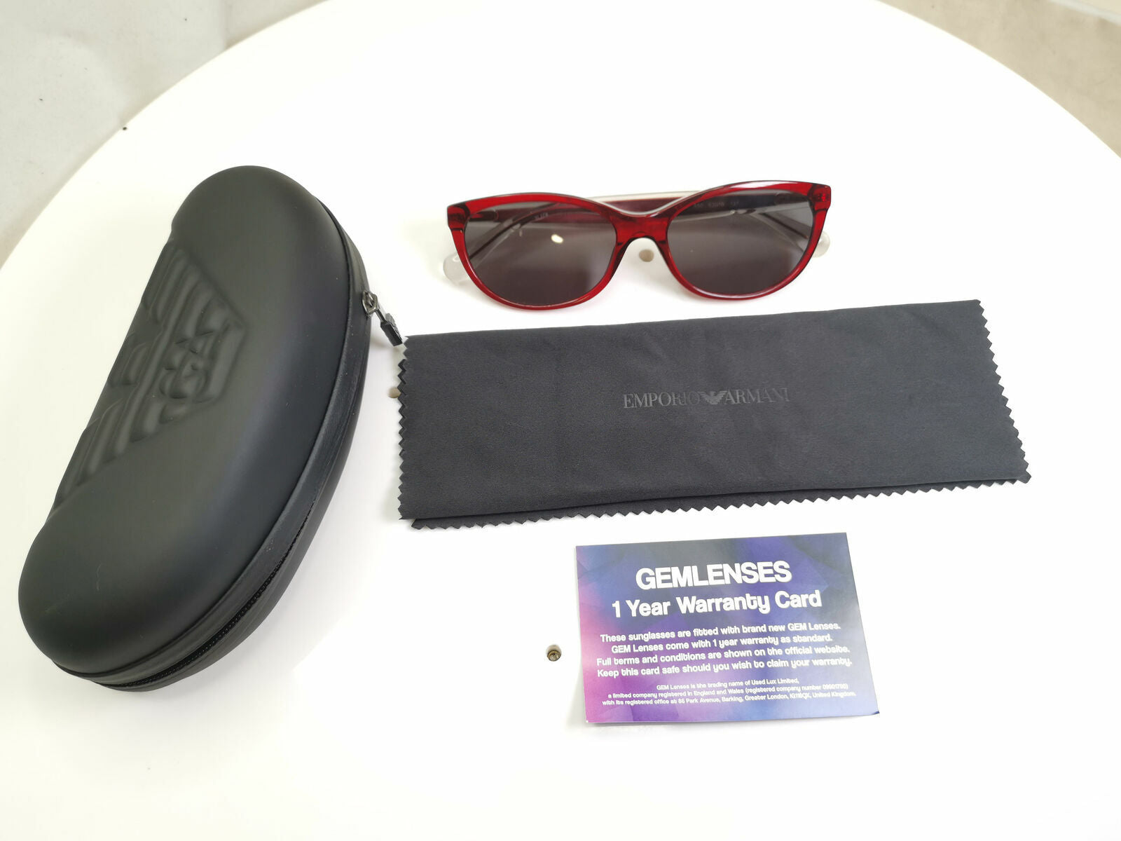 Dolce & Gabbana Sunglasses Red Black Womens Cherry Designer D&G 3141 550 30429