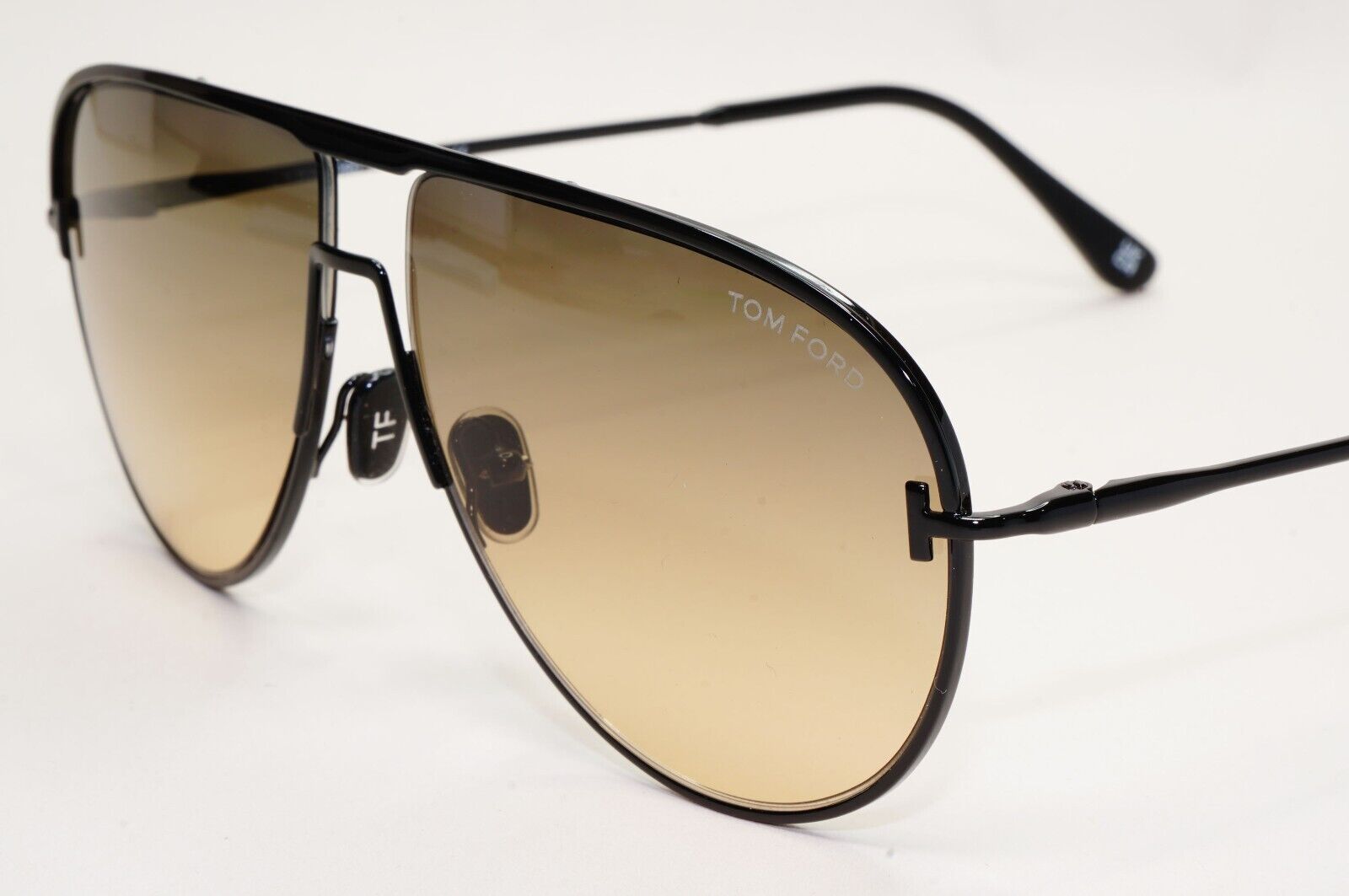 Tom Ford Sunglasses Theo Black Brown Gradient Pilot FT0924 TF 924 01B 60mm