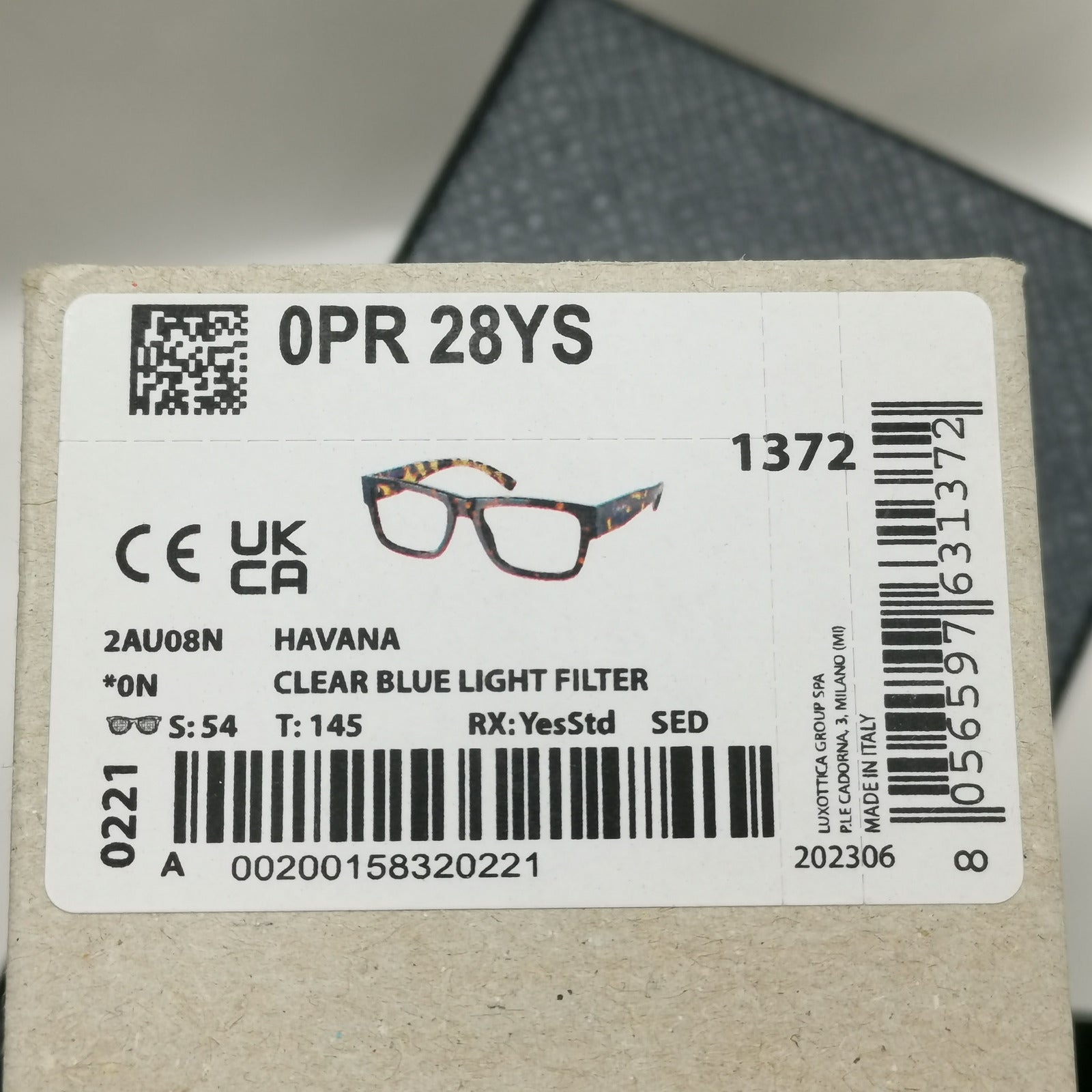 Prada Sunglasses Symbole Triangle Brown Havana Tortoise PR28YS SPR 28Y 2AU-08N