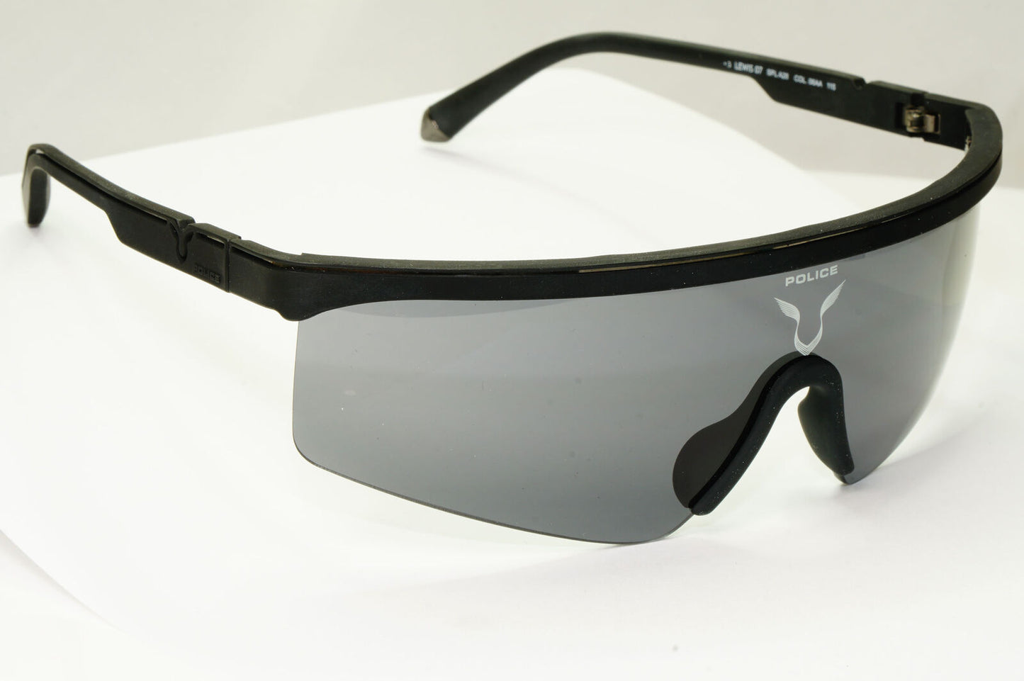 Police Lewis Hamilton F1 Sunglasses Black Shield Visor Mask SPL A28 COL 06AA