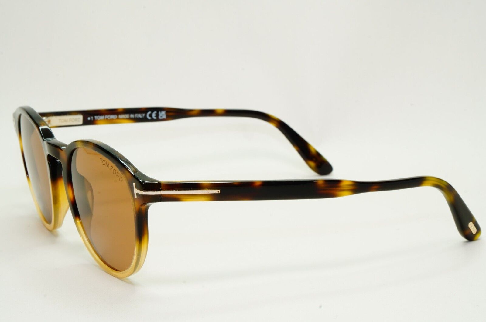 Tom Ford Sunglasses Dante Brown Havana Tortoise Round FT0834 TF 834 55E 50mm