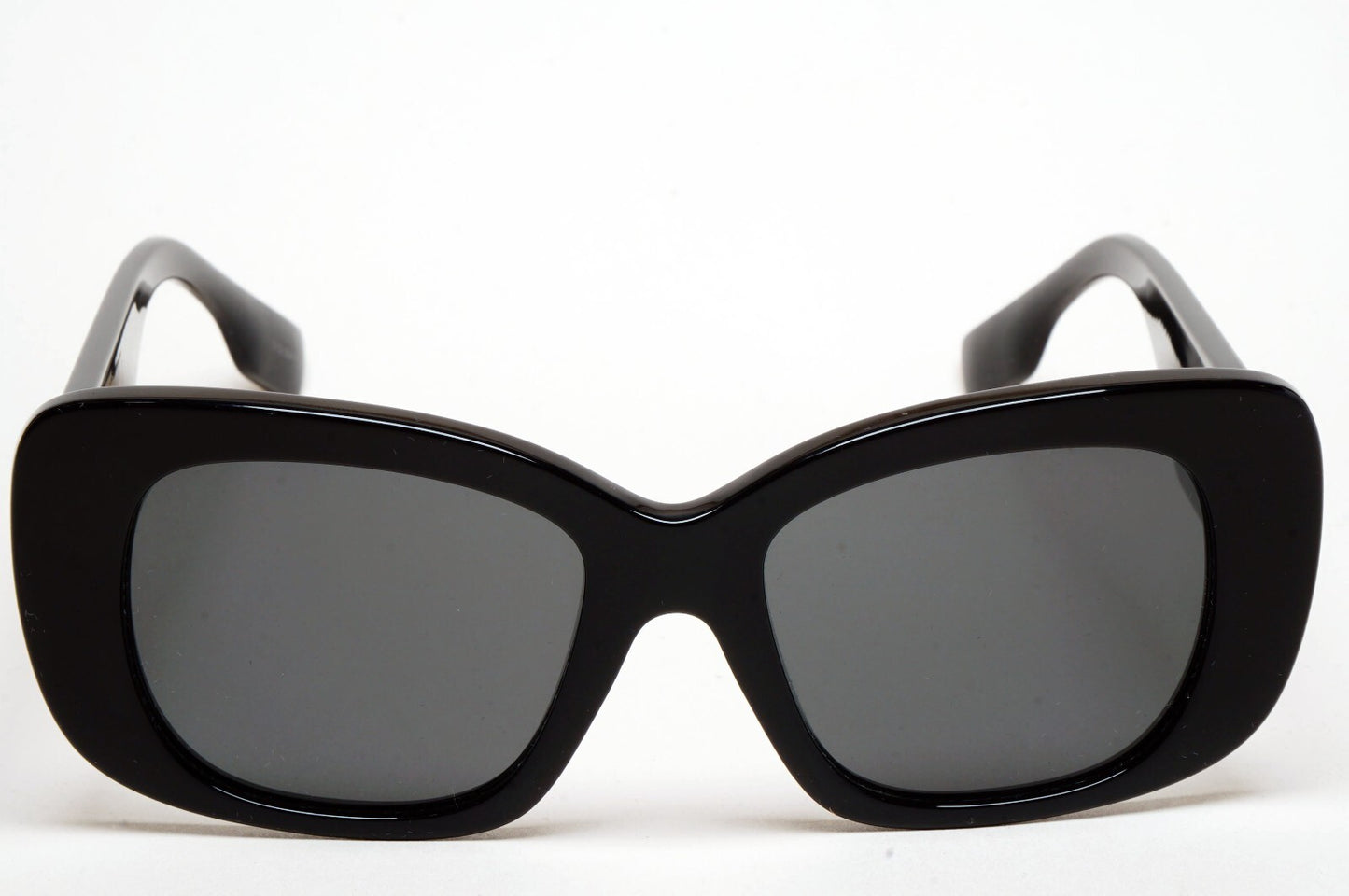 Burberry Sunglasses Black Square Diamante Letters BE 4410 3001/87 52mm