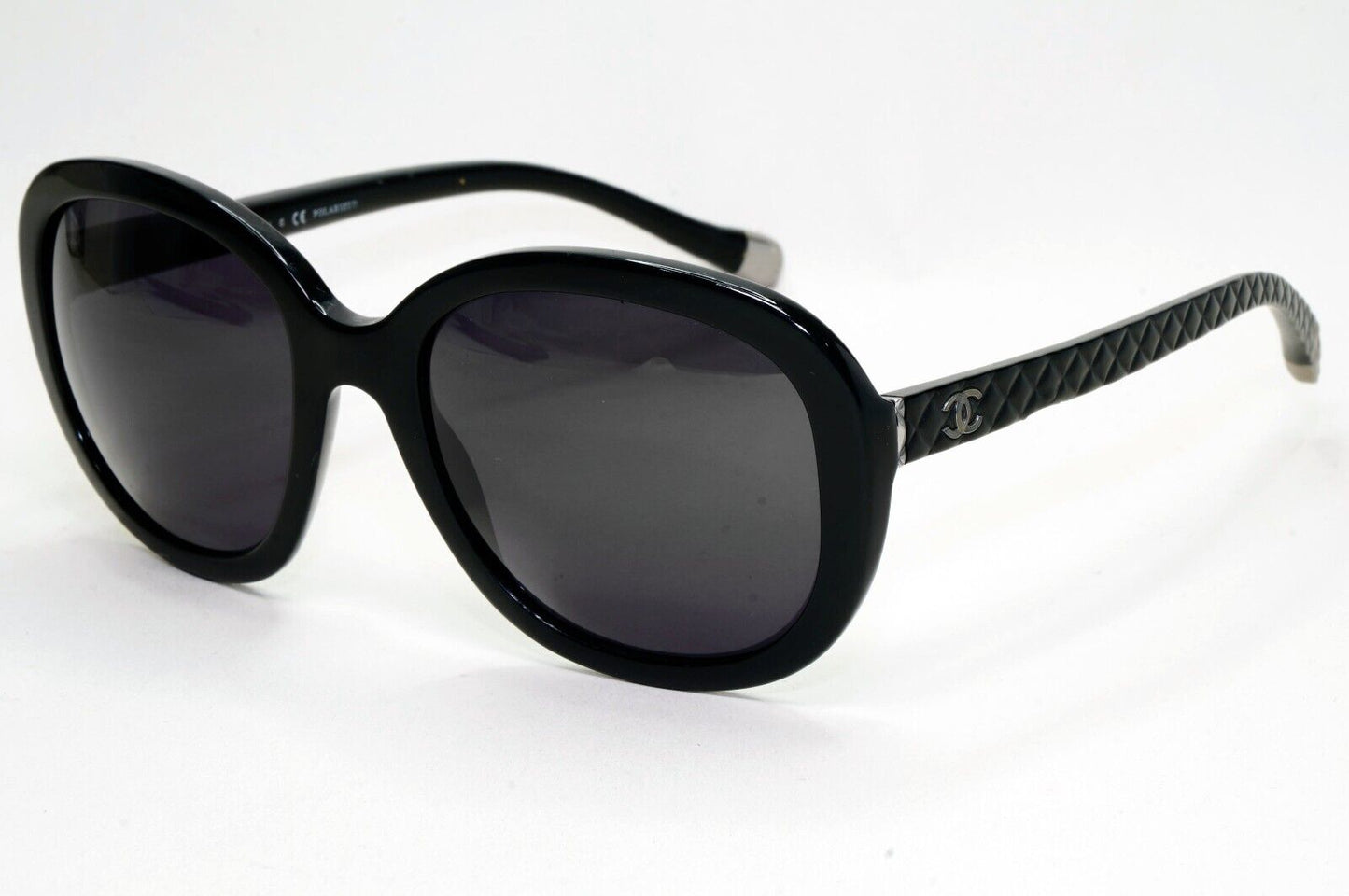 Chanel Sunglasses 2013 Vintage Black Quilted Square 5328 c.501/S8 051124