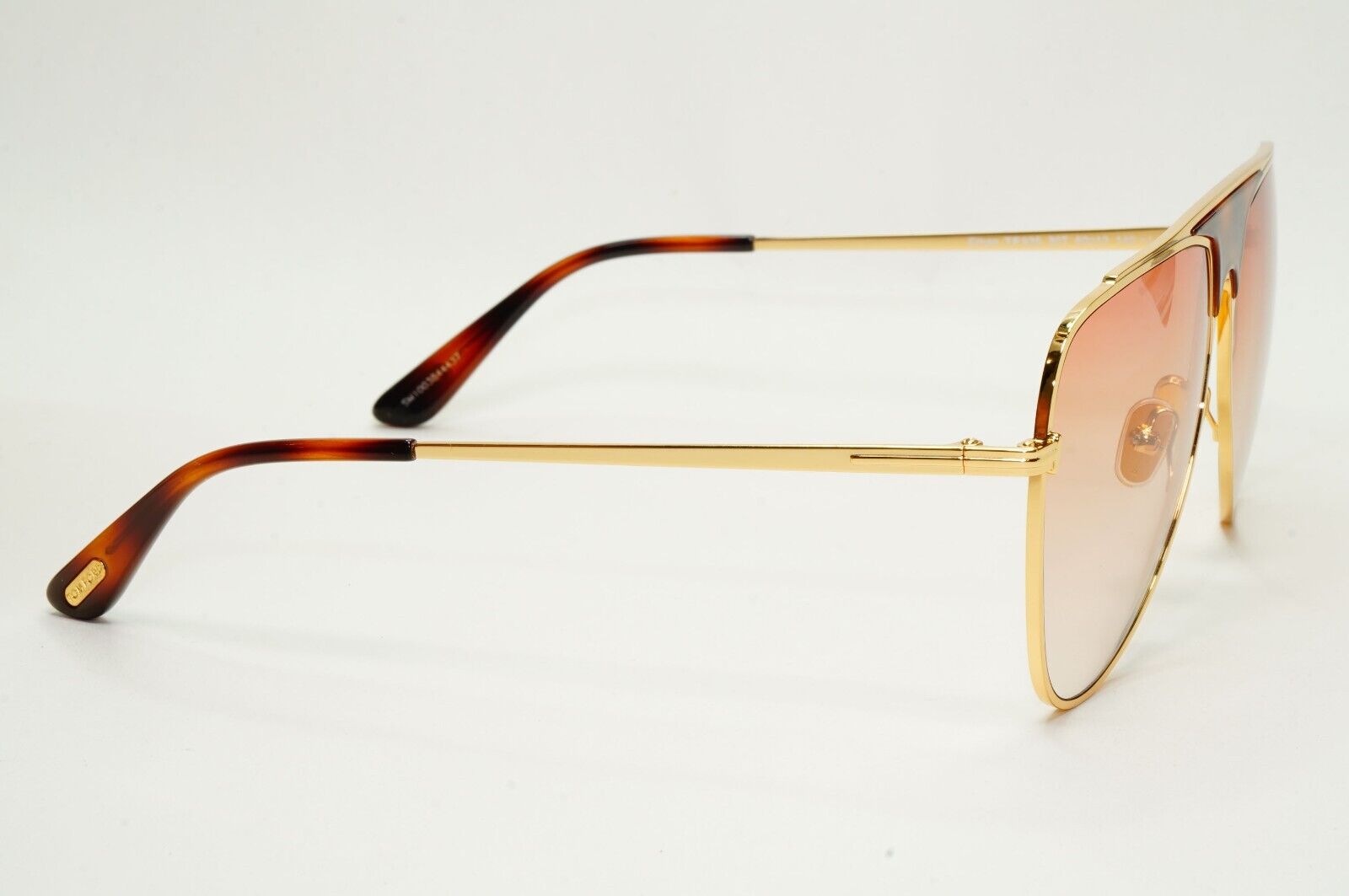 Tom Ford Sunglasses Ethan Gold Brown Gradient Metal Square FT0935 TF 935 30T