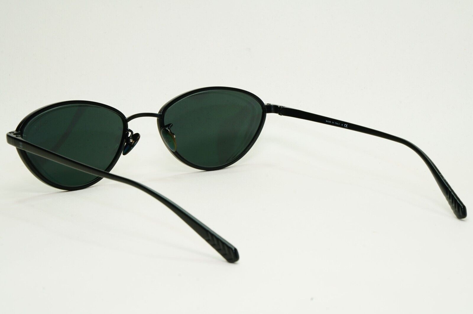 Chanel Sunglasses Black Cat Eye Metal 4255 c.101/S4 55mm