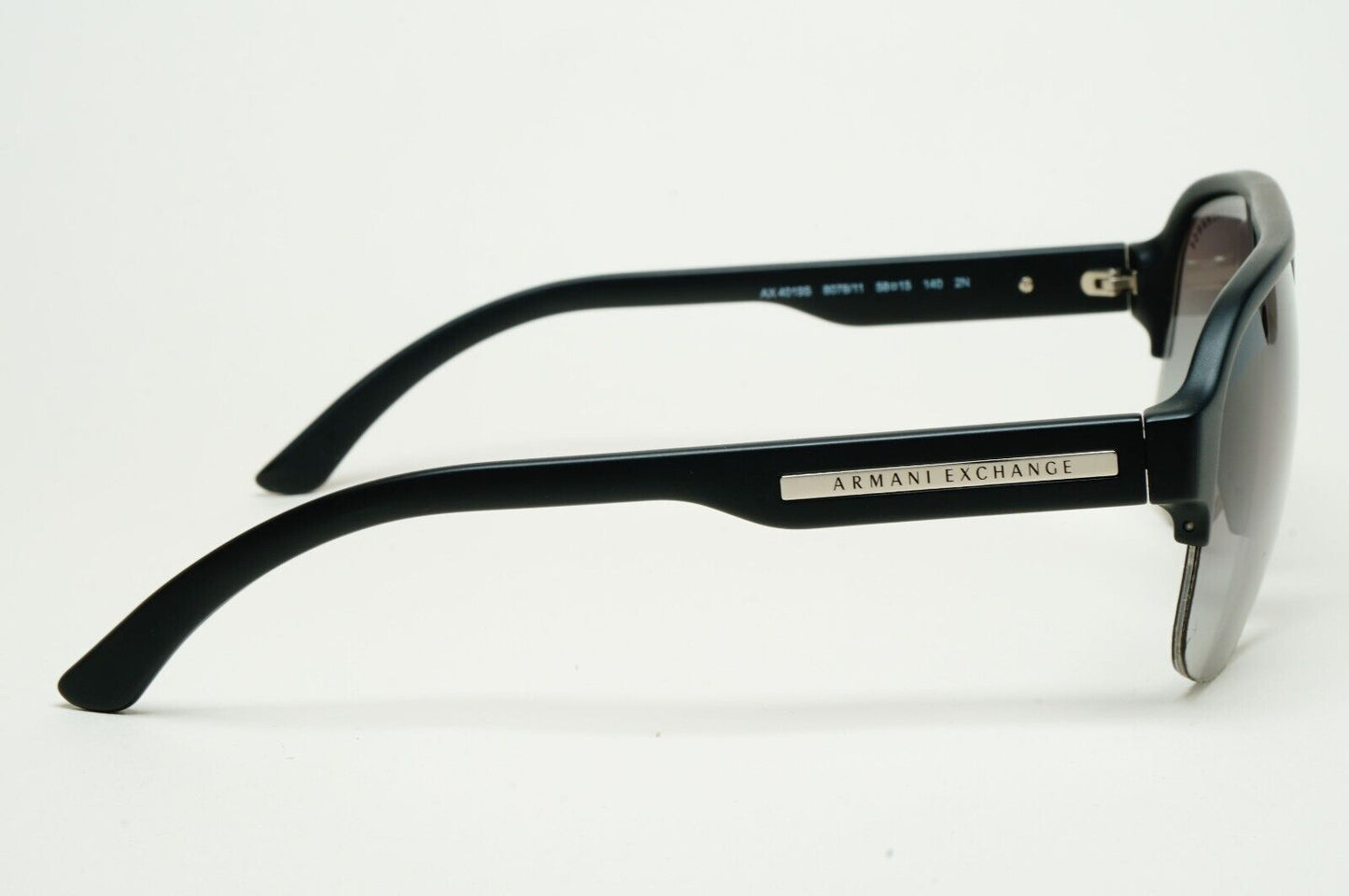 Armani Exchange Sunglasses 2015 Black Grey Pilot AX 4019 8078/11 221124