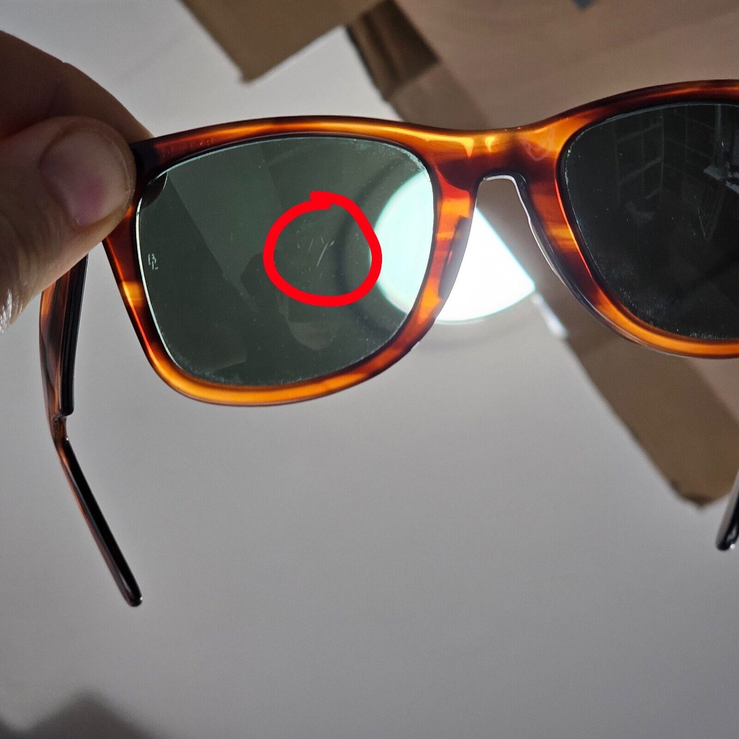 Ray-Ban Sunglasses 1992 Vintage Bausch Lomb Brown Wayfarer Tortoiseshell 021124