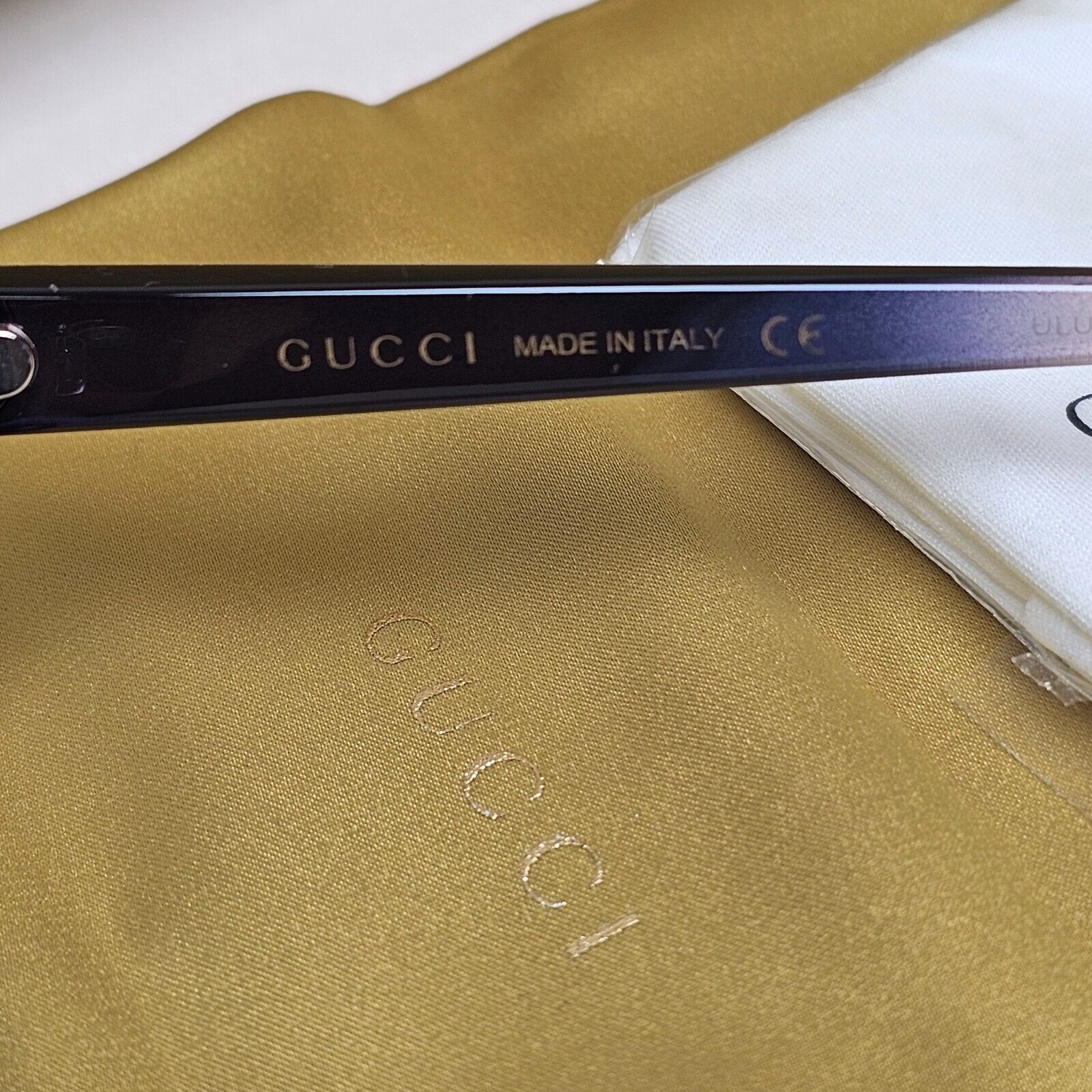 Gucci Sunglasses 2018 Blue Square Oversized Large GG0369S 004 54mm 210125