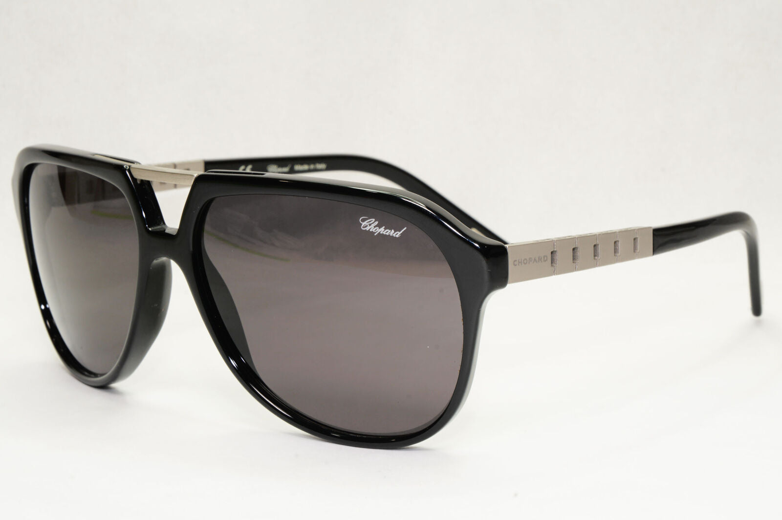 Chopard Sunglasses Black Polarized Year 2017 Pilot Grey SCH 179 700P 131223