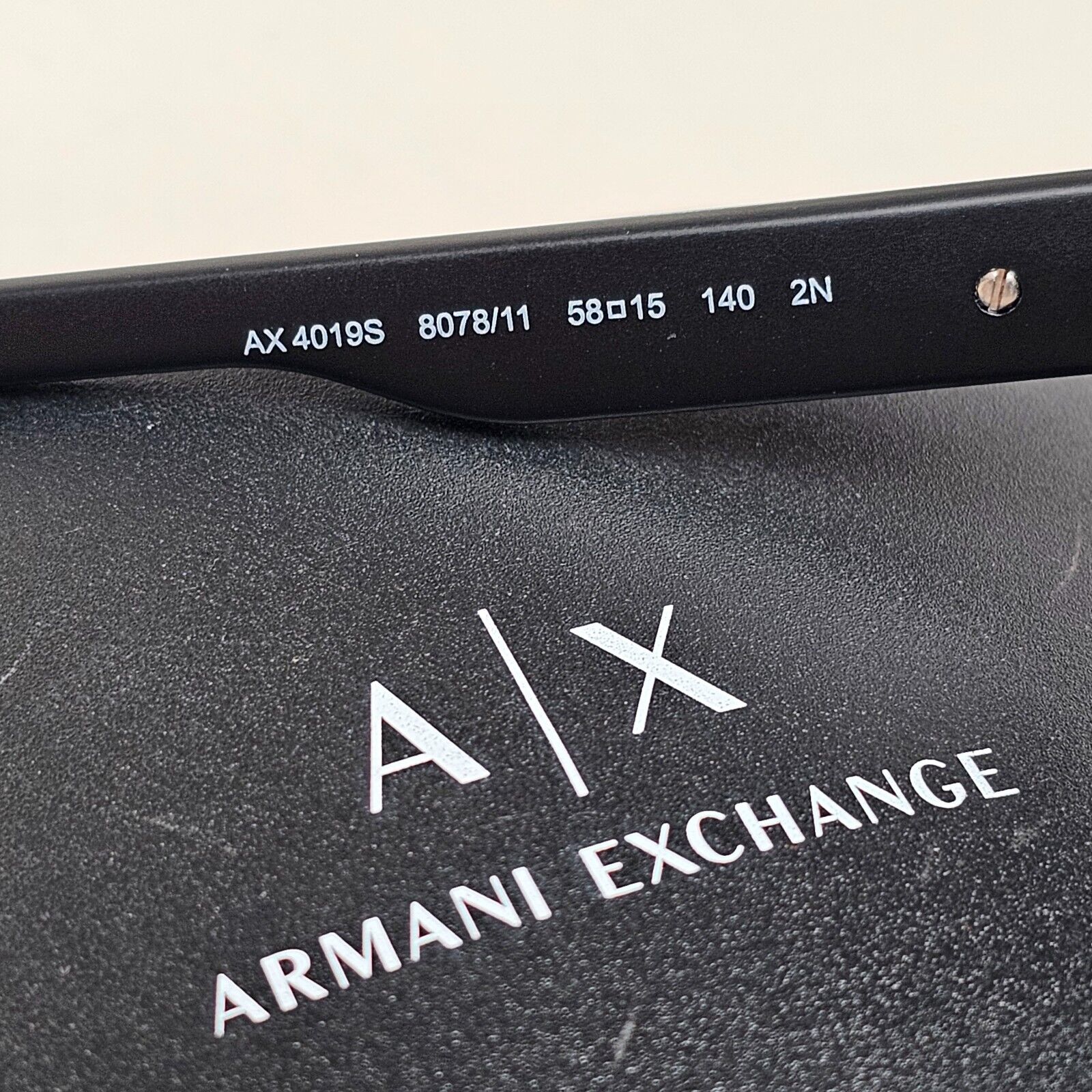 Armani Exchange Sunglasses 2015 Black Grey Pilot AX 4019 8078/11 221124