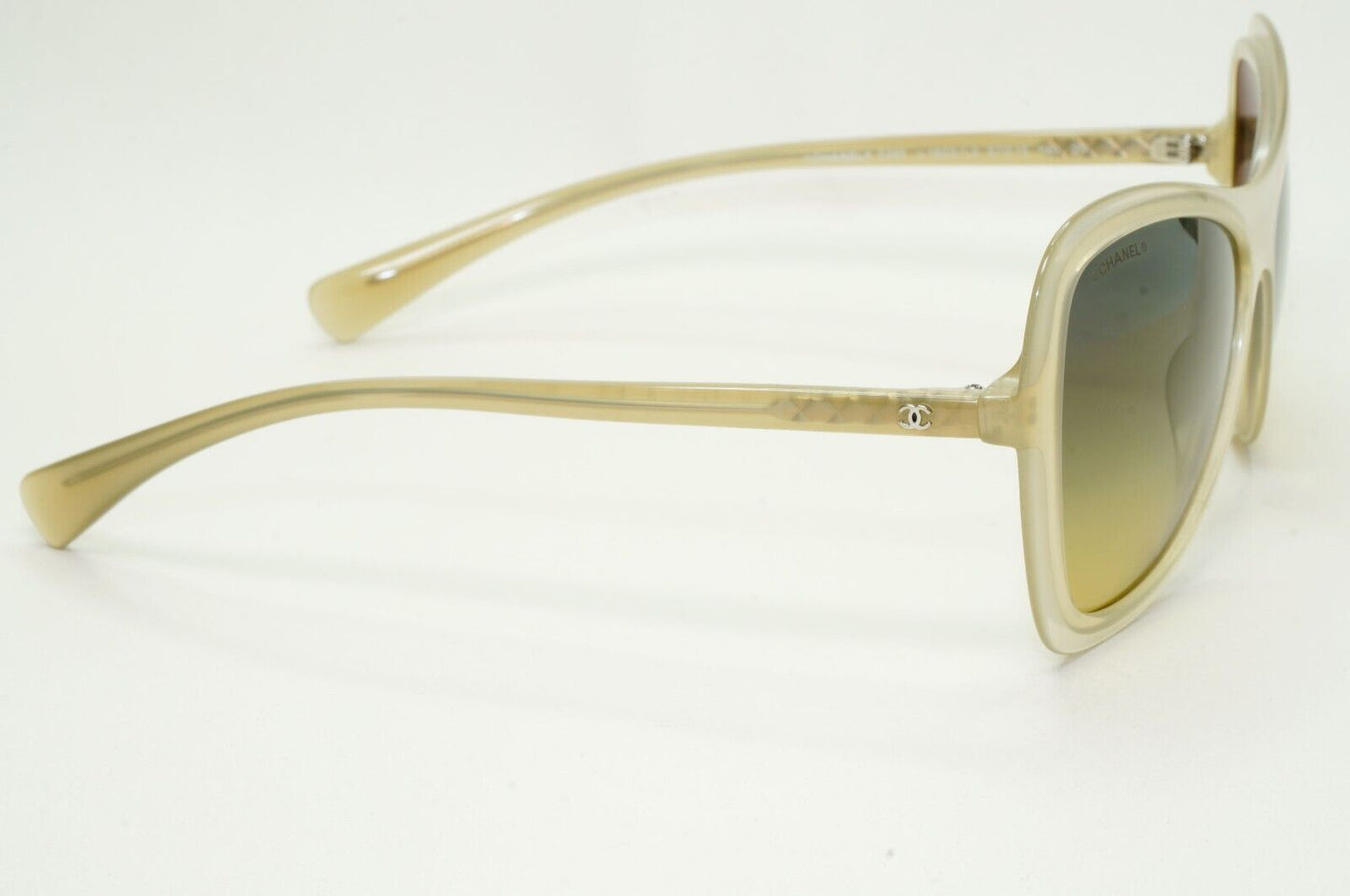 Chanel Sunglasses Olive Green Gradient Square Butterfly 5388 c.1622/L0 57mm
