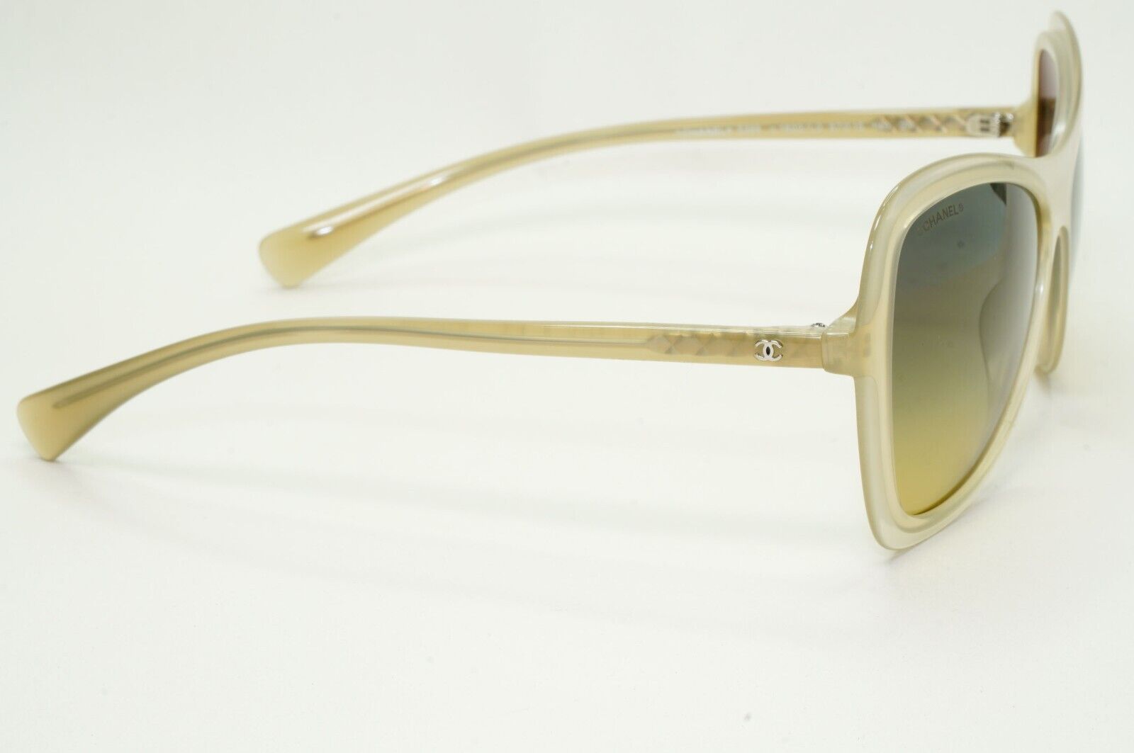 Chanel Sunglasses Olive Green Gradient Square Butterfly 5388 c.1622/L0 57mm