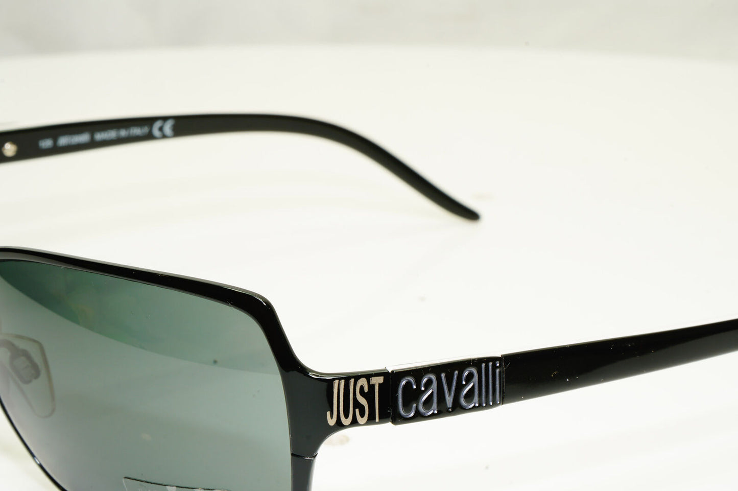 Authentic Just Cavalli Mens Womens Vintage Sunglasses Black JC 6S B5 270721