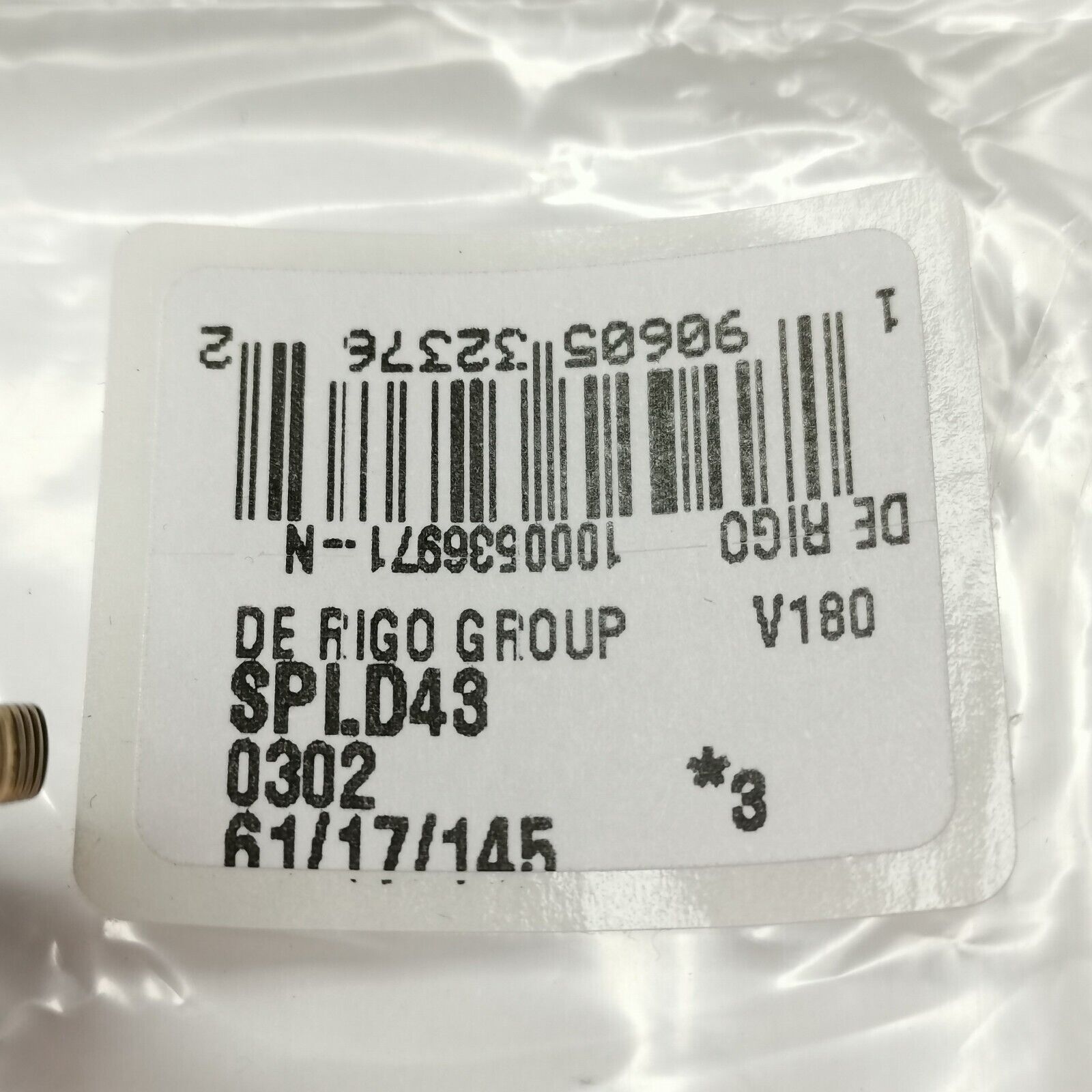Police Black Gold Sunglasses Pilot Brow Bar Origins 44 SPL D43 COL 0302 61mm