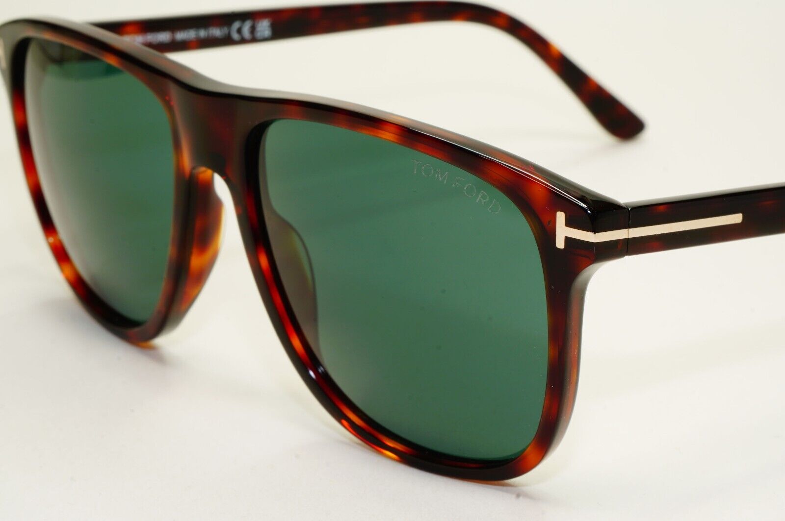 Tom Ford Sunglasses Joni Brown Green Havana Tortoise Square FT0905 TF 905 54V