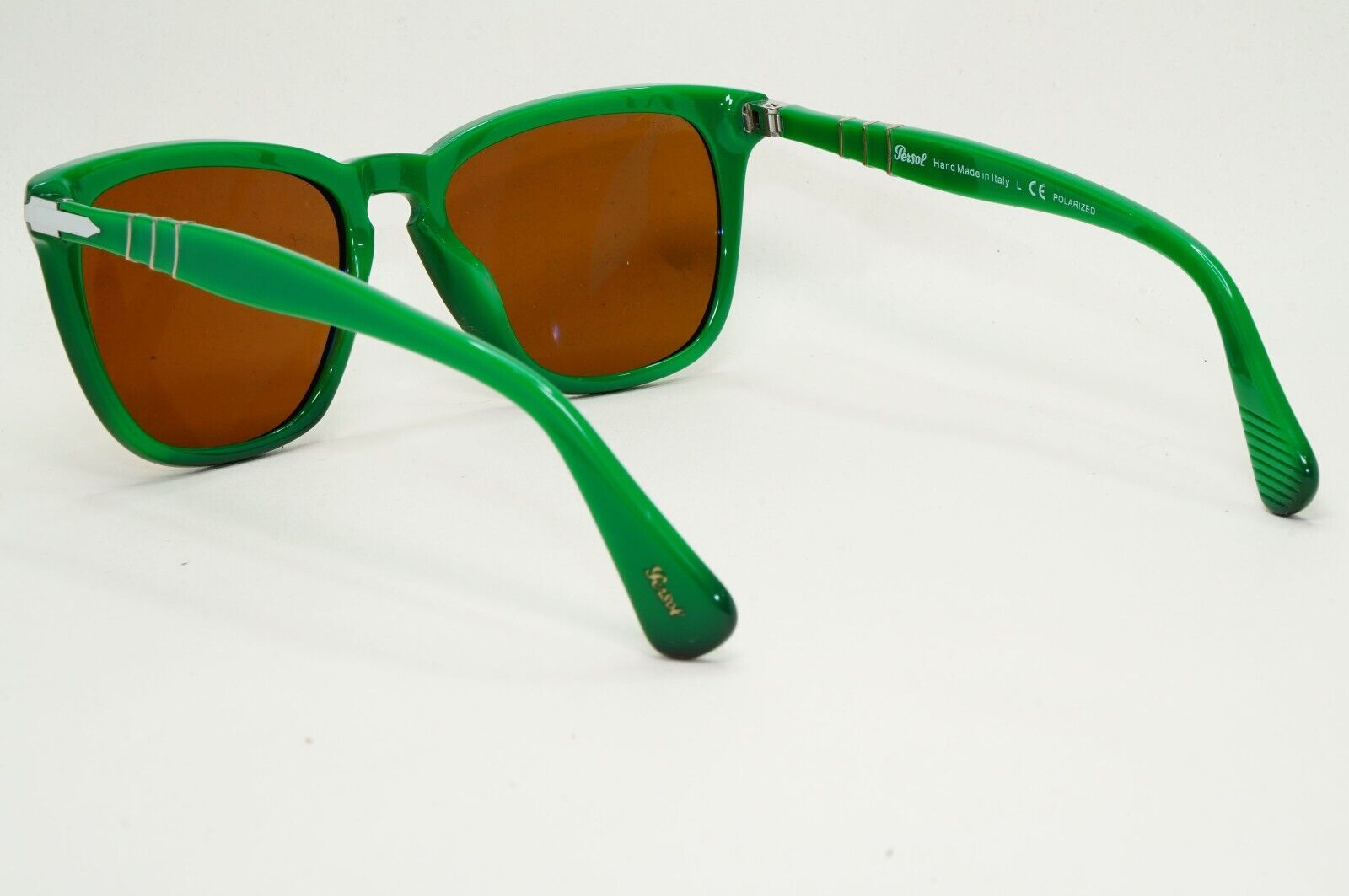 Persol Sunglasses 2012 Capri Polarized Green Brown 3024-S 959/57 52mm [a] 210924