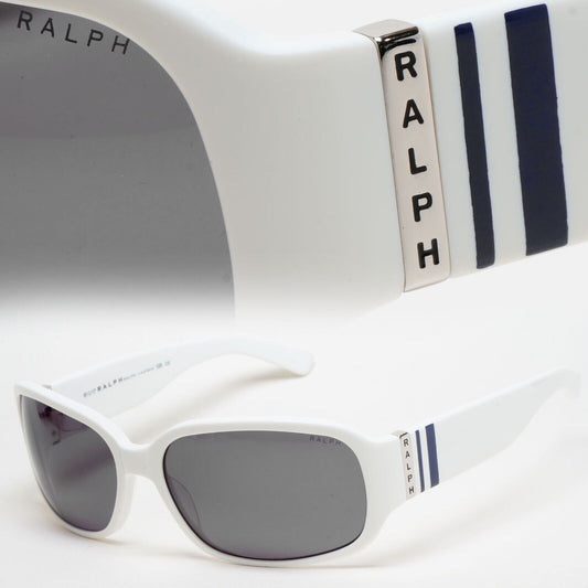 Ralph Lauren Sunglasses 2006 Vintage White Grey Wrap Unisex 7580/S TW9Y1 211124