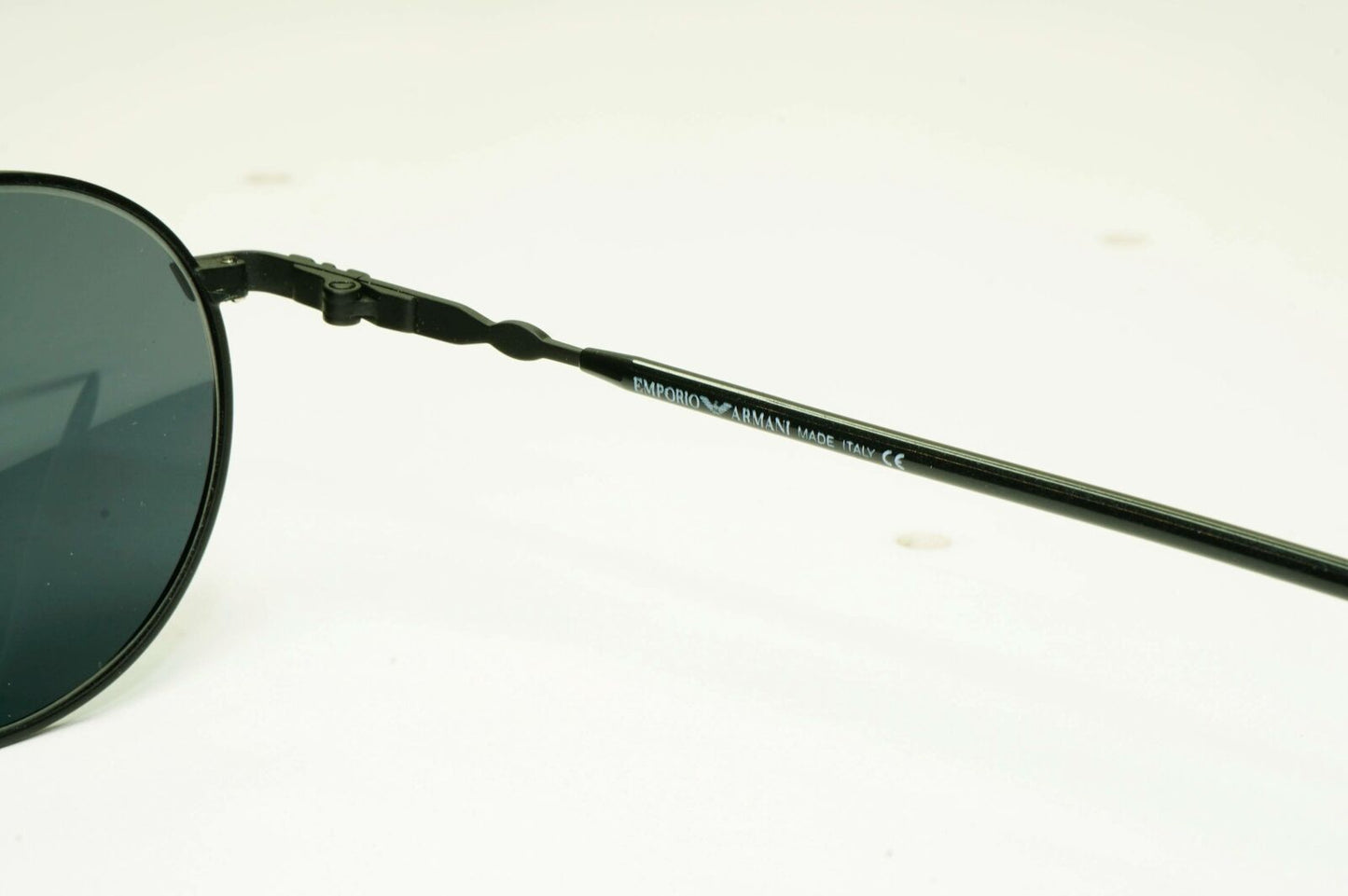 Emporio Armani 1997 Vintage Sunglasses Mens Womens Metal Round Black 059-S 706