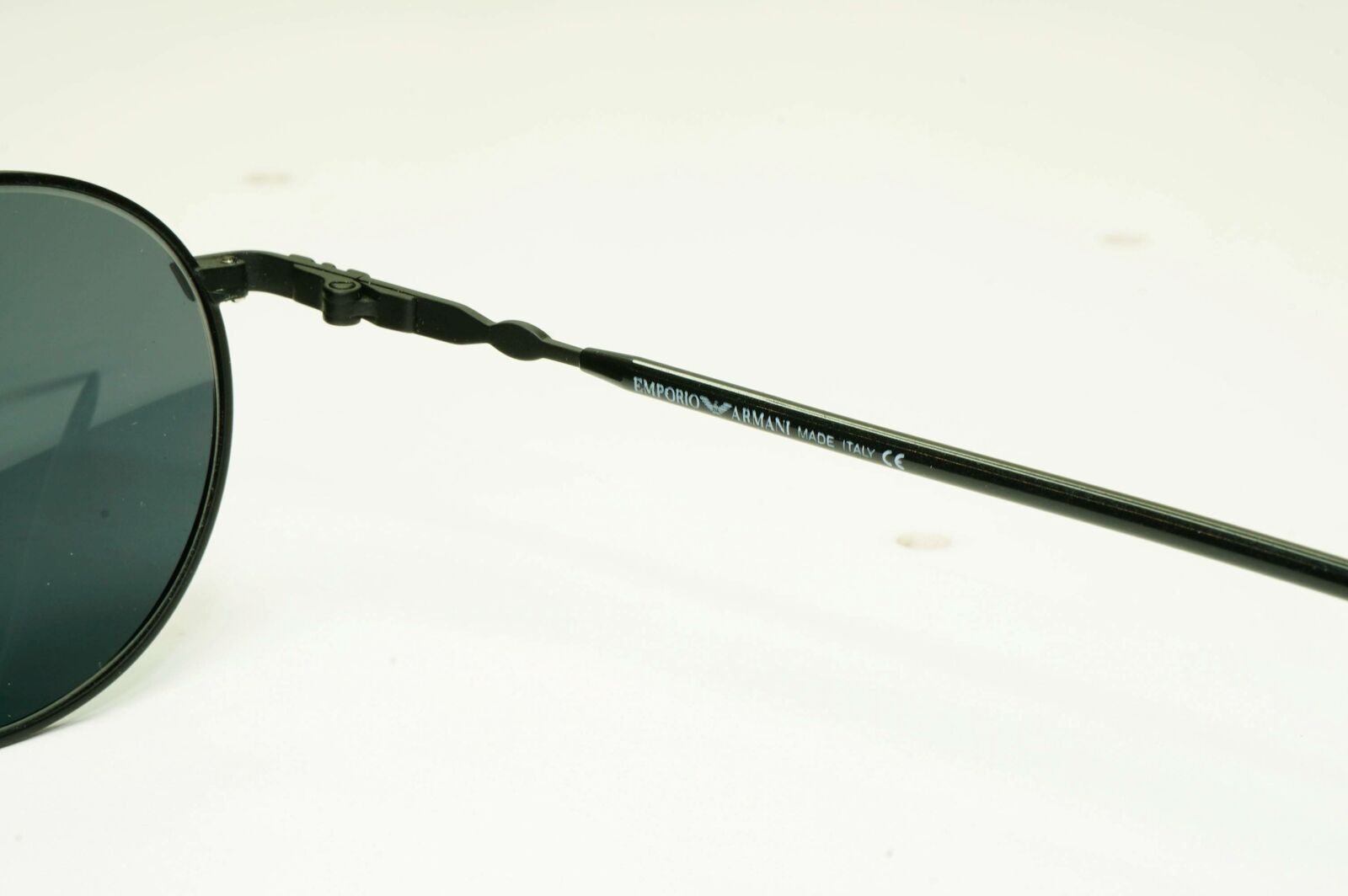 Emporio Armani 1997 Vintage Sunglasses Mens Womens Metal Round Black 059-S 706