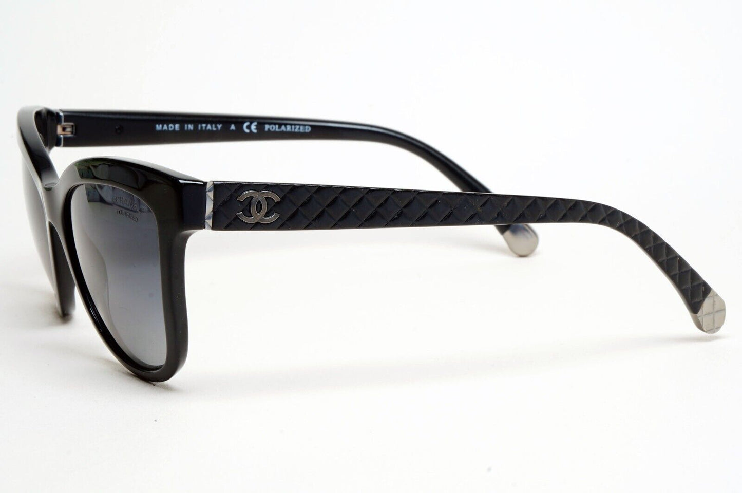 Chanel Sunglasses Polarized Black Grey Gradient Square 5330 c.501/S8 56mm 241124