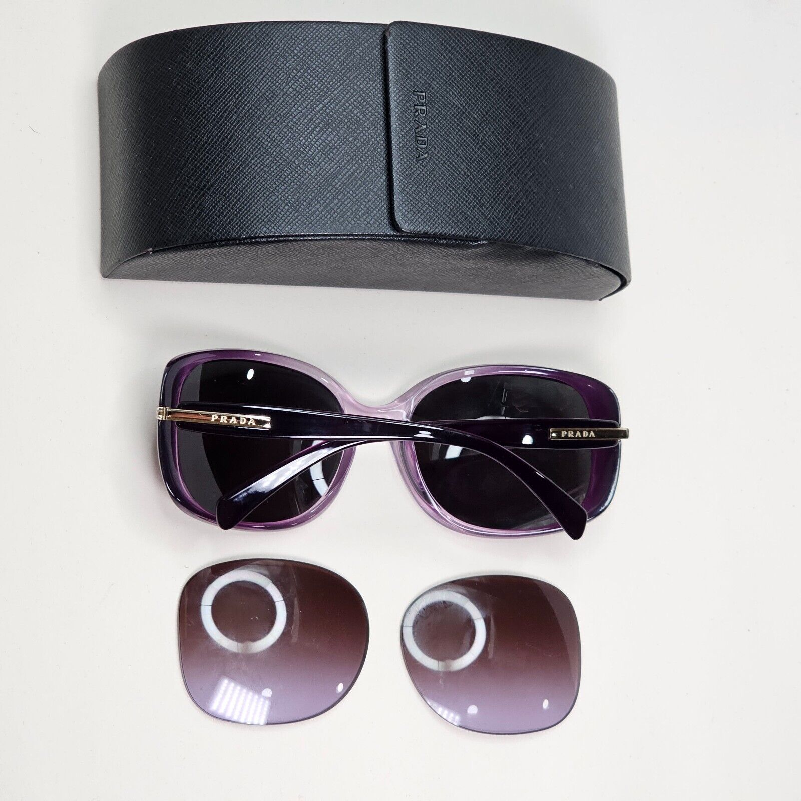 Prada Sunglasses 2011 Vintage Purple Black Gold PR08OS SPR 08O NAM-6P1 131024