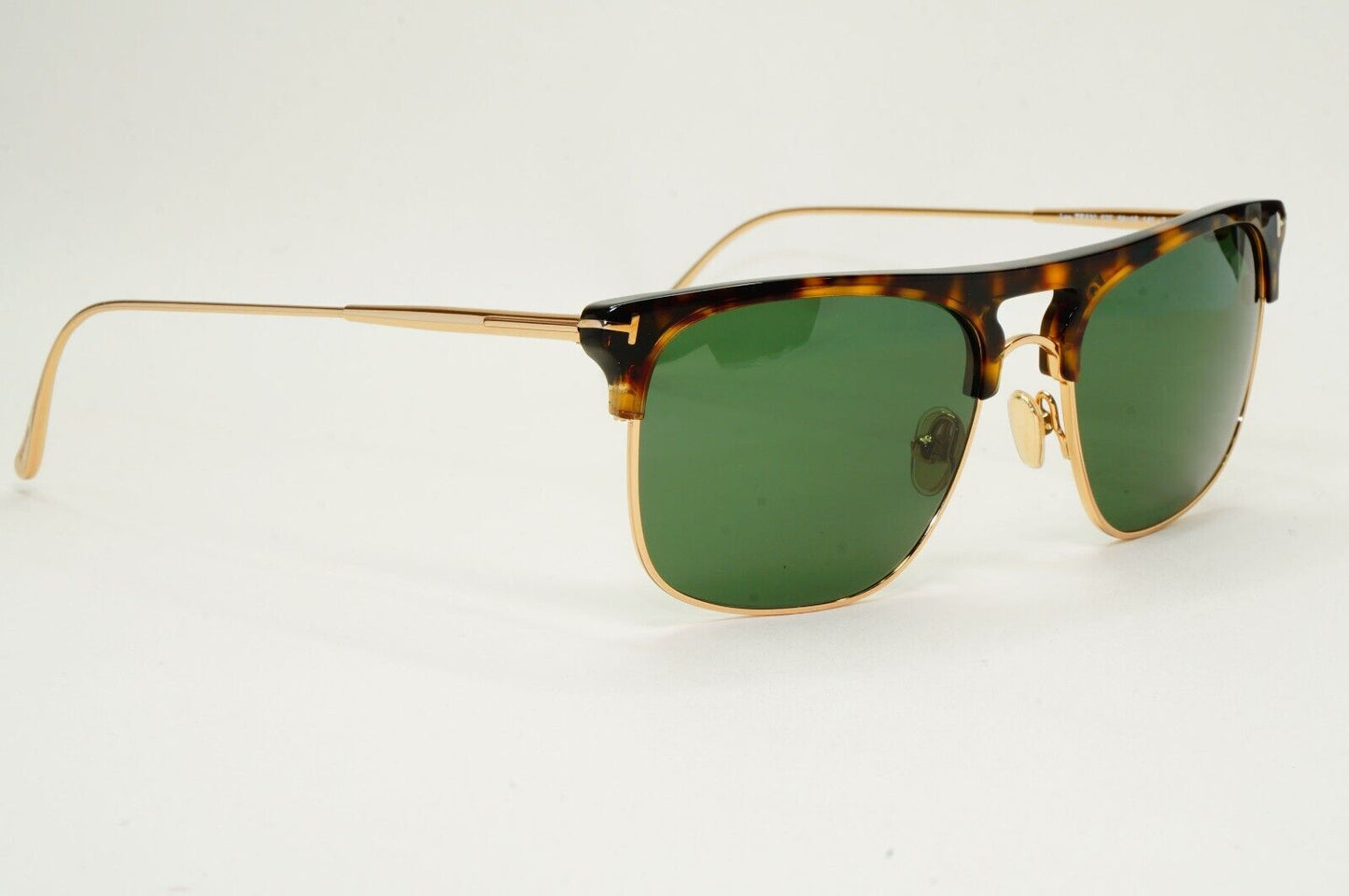 Tom Ford Sunglasses Brown Tortoise Gold Green Square FT0830 TF830 Lee 52E 210924