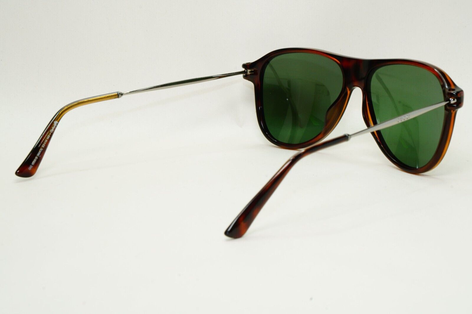 Gucci Sunglasses 2012 Vintage Brown Tortoise Green Square GG 1058/S 3MA5L 081124