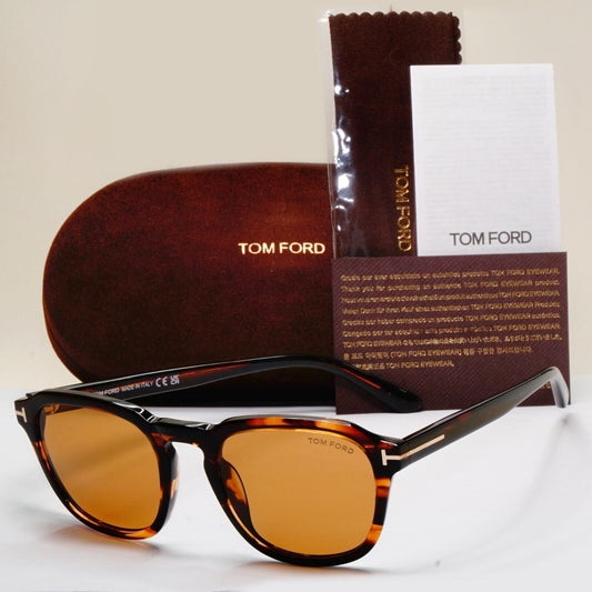 Tom Ford Sunglasses Avery Brown Tortoiseshell Gold FT0931 TF 931 56E 52mm