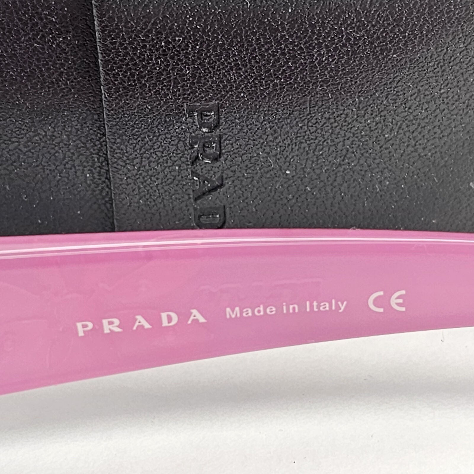 Prada Sunglasses 2006 Vintage Pink Gold Rectangle PR55GS SPR 55G 5AK-6S1 180124