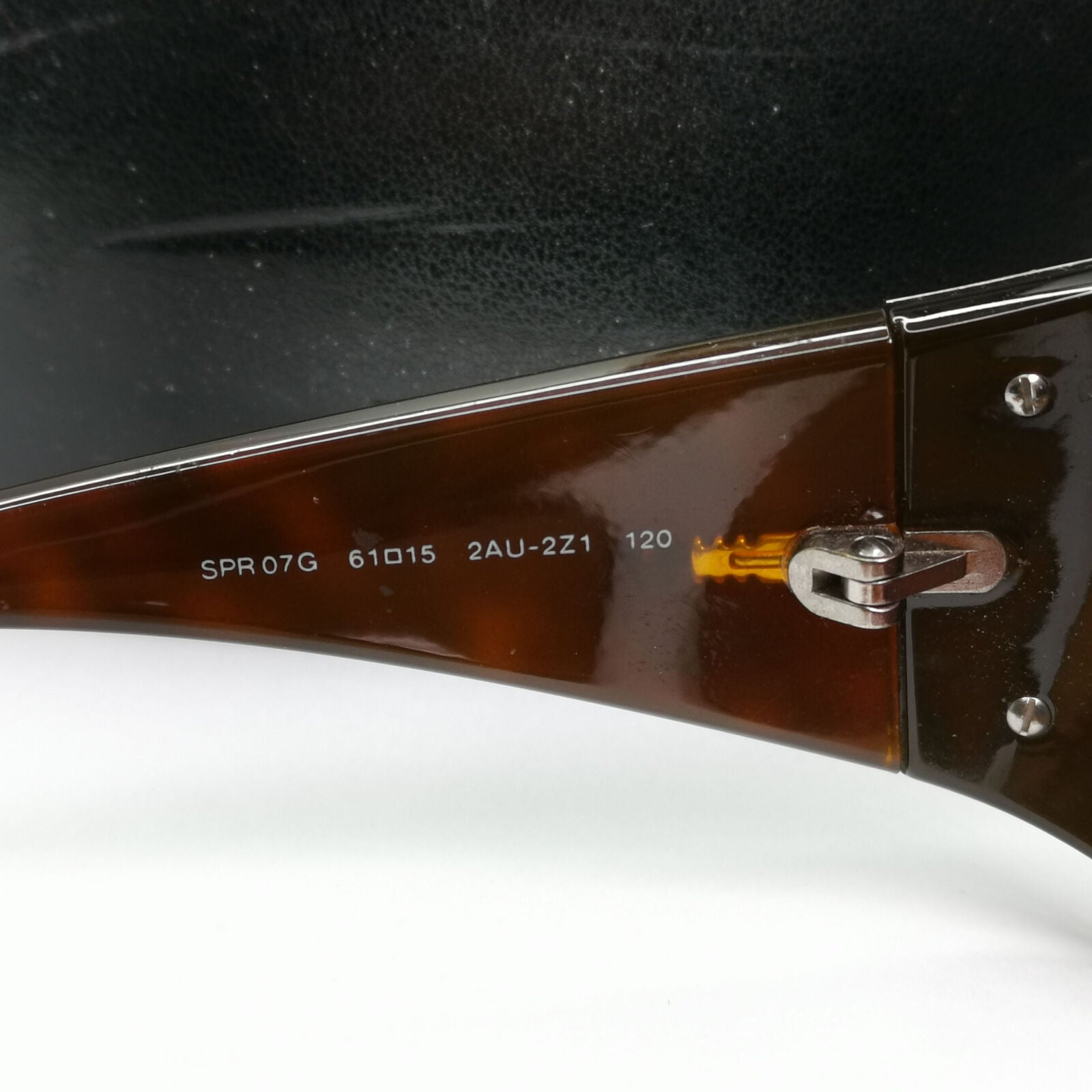 Prada 2005 Sunglasses Vintage Brown Tortoiseshell PR07GS SPR 07G 2AU-2Z1 190123