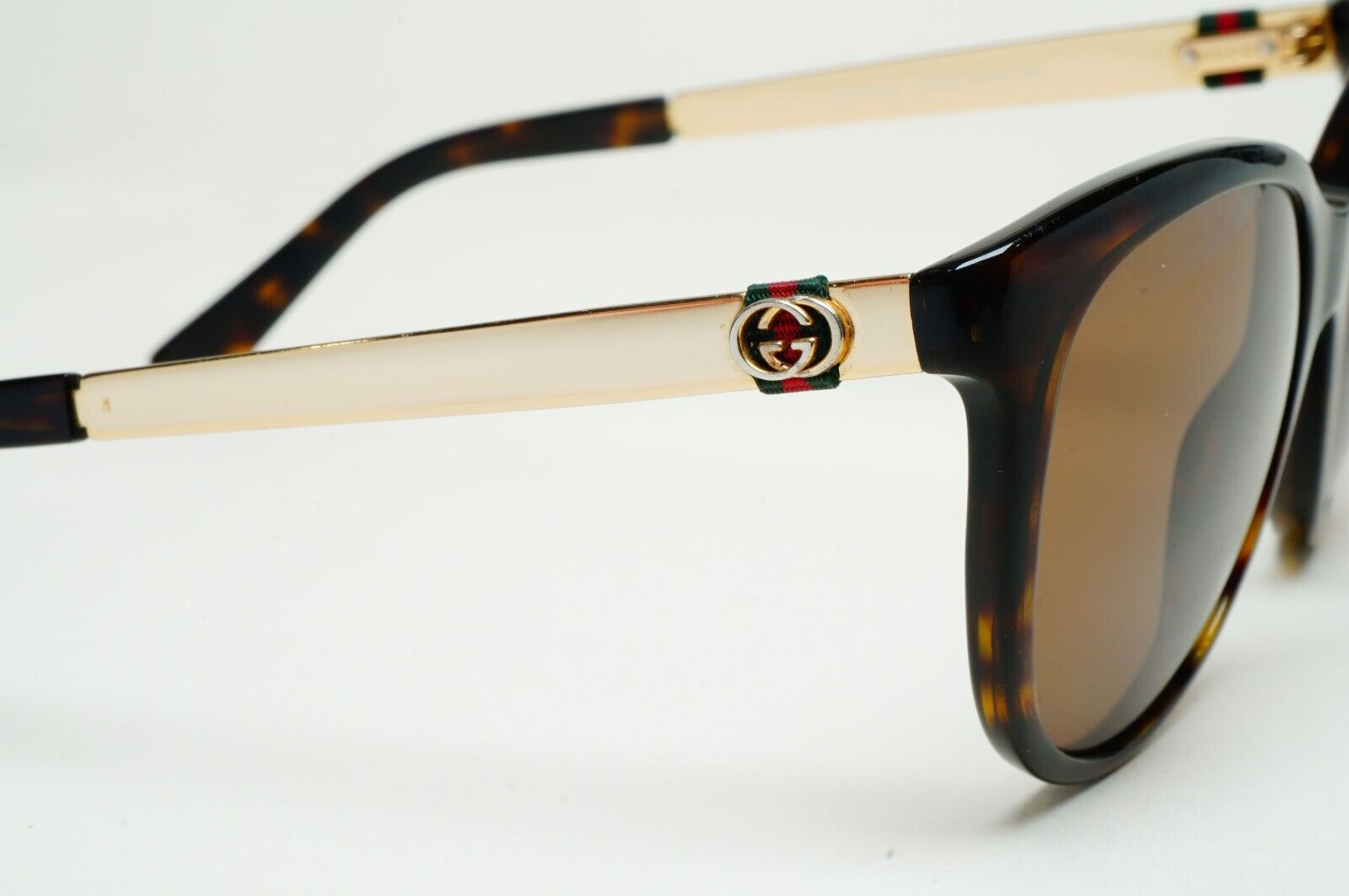 Gucci Sunglasses 2012 Vintage Ribbon Gold Brown GG 3784/S ANTHA 120125