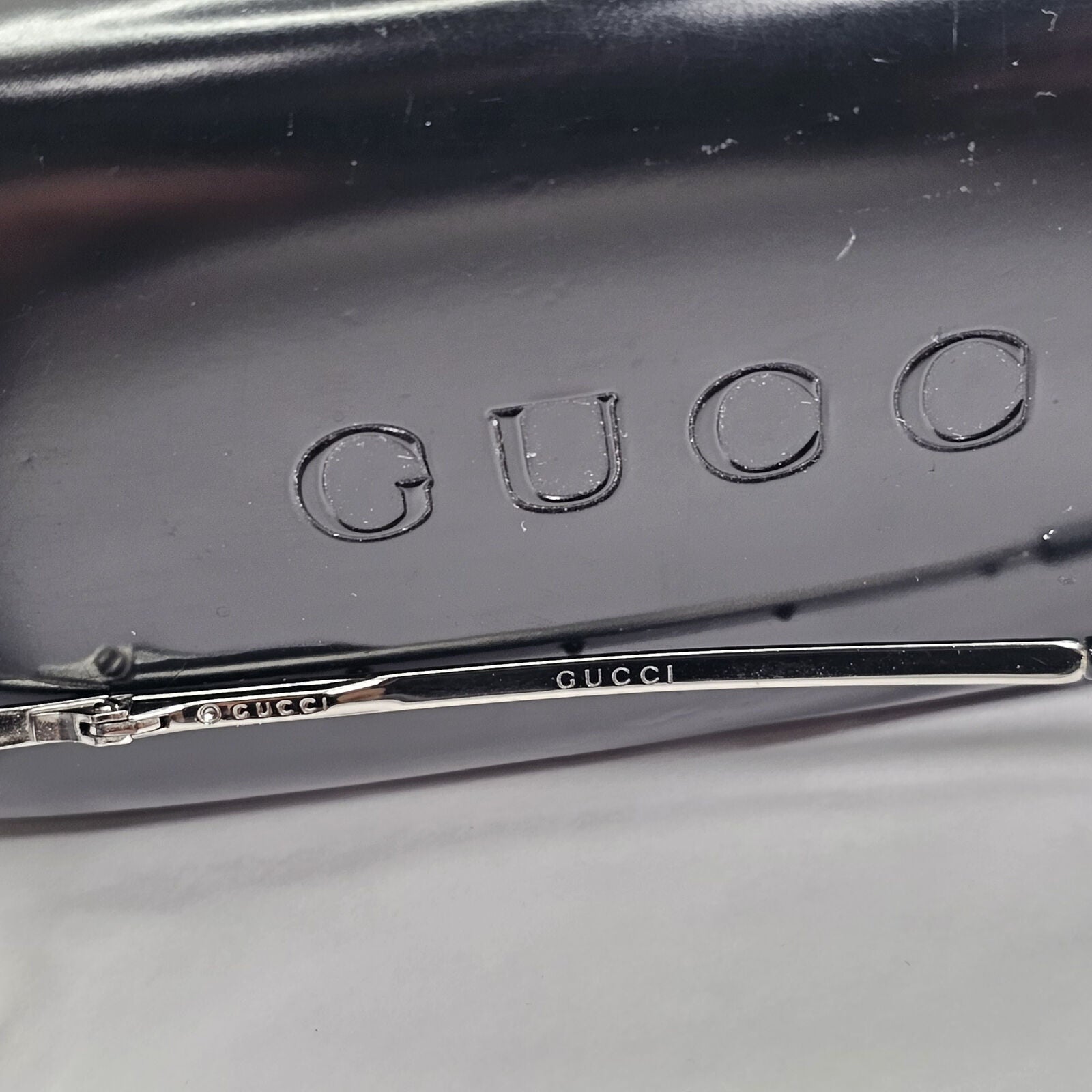 Gucci Sunglasses 2001 Vintage Square Silver Grey Retro GG 1753/N/S 6LB 200124
