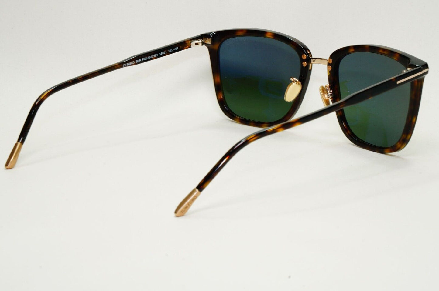 Tom Ford Sunglasses Polarised Brown Tortoiseshell Green FT0949-D TF 949-D 52R