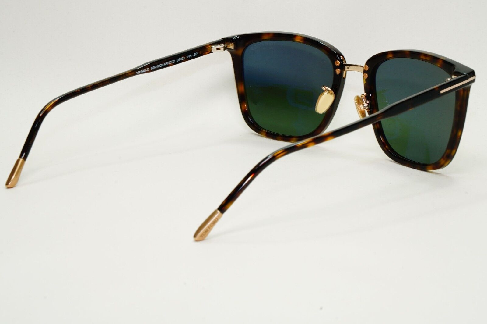 Tom Ford Sunglasses Polarised Brown Tortoiseshell Green FT0949-D TF 949-D 52R