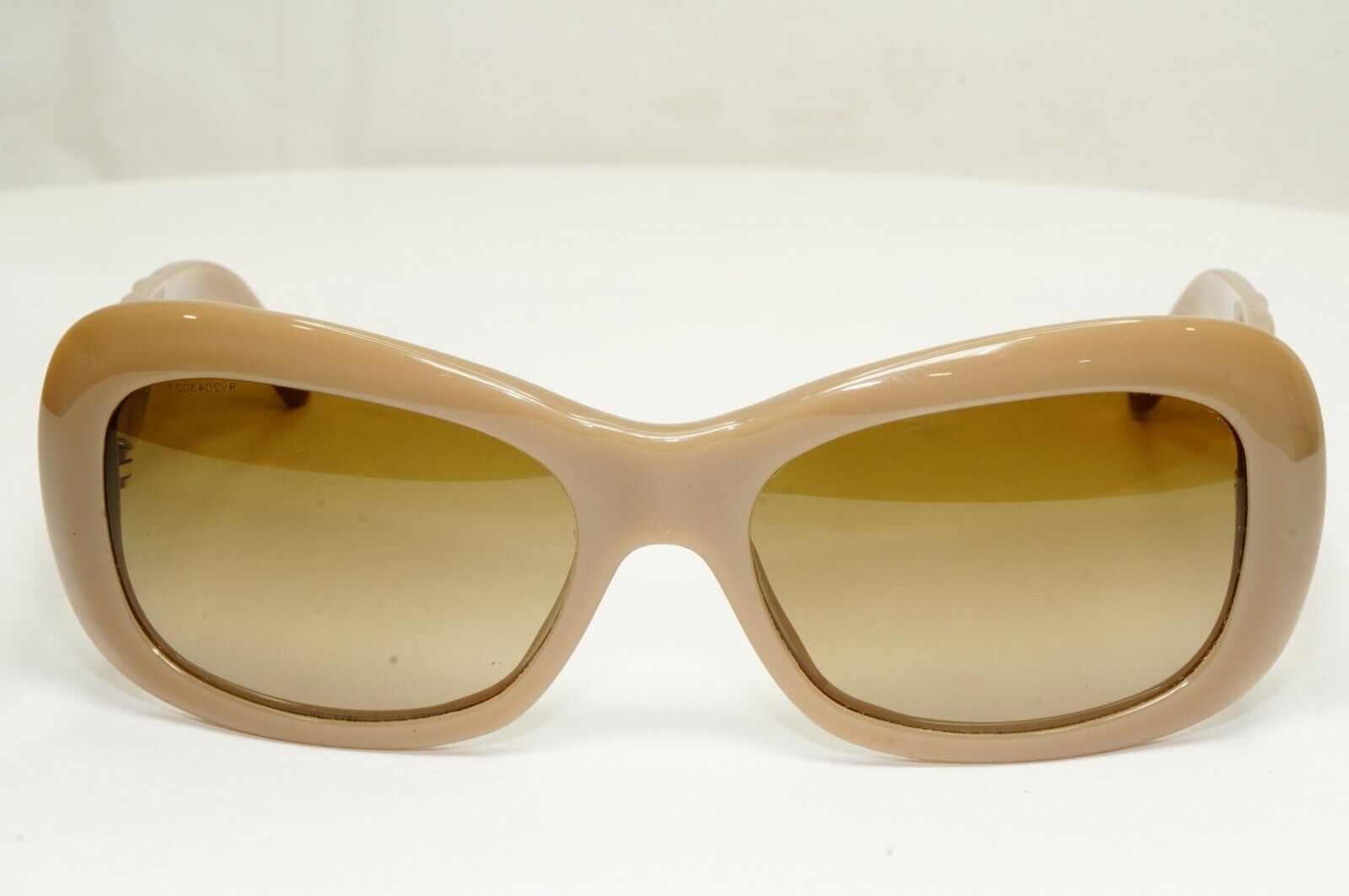 Versace Brown Square Sunglasses Womens Crystal Toffee MOD 4155-B 817/13 310122