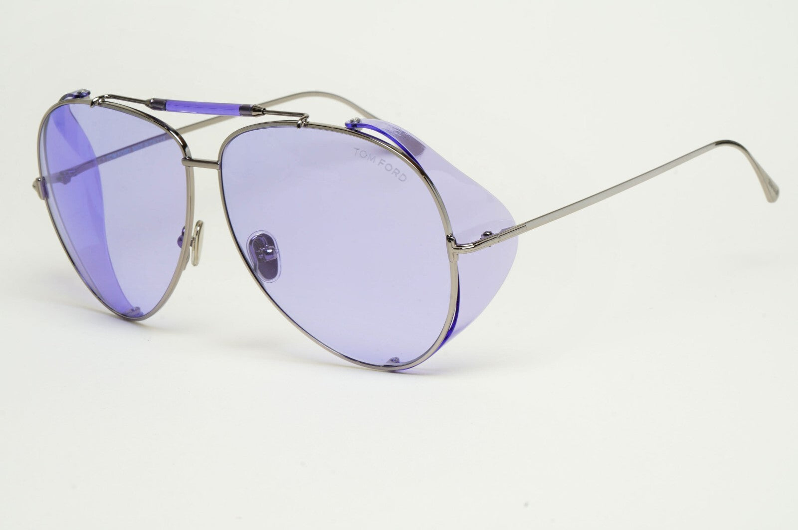 Tom Ford Sunglasses Jack-02 Unisex Violet Side Shields Large FT0900 TF 900 14Y