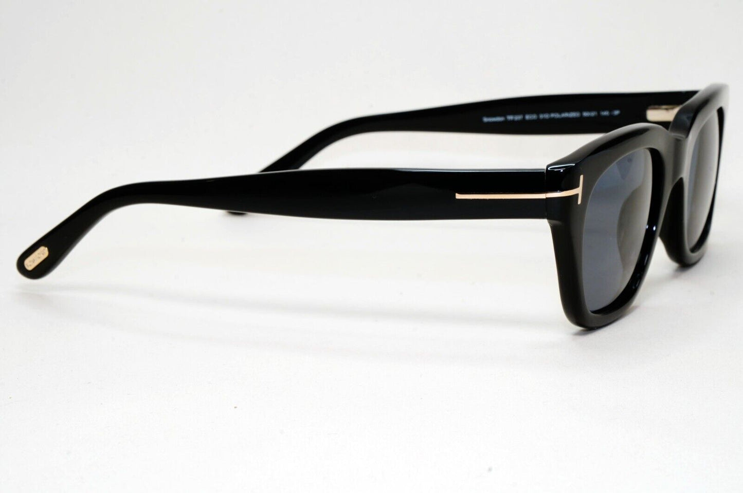 Tom Ford Sunglasses Snowdon Polarized Black Grey James Bond TF 237 FT0237 01D