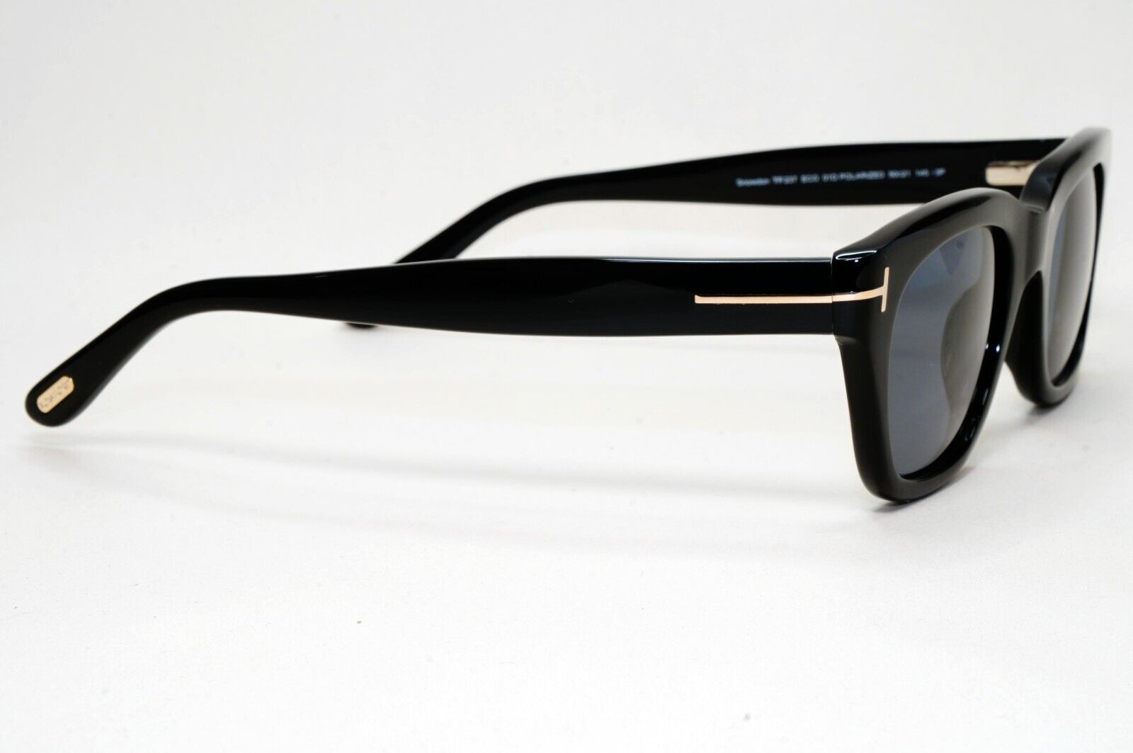 Tom Ford Sunglasses Snowdon Polarized Black Grey James Bond TF 237 FT0237 01D