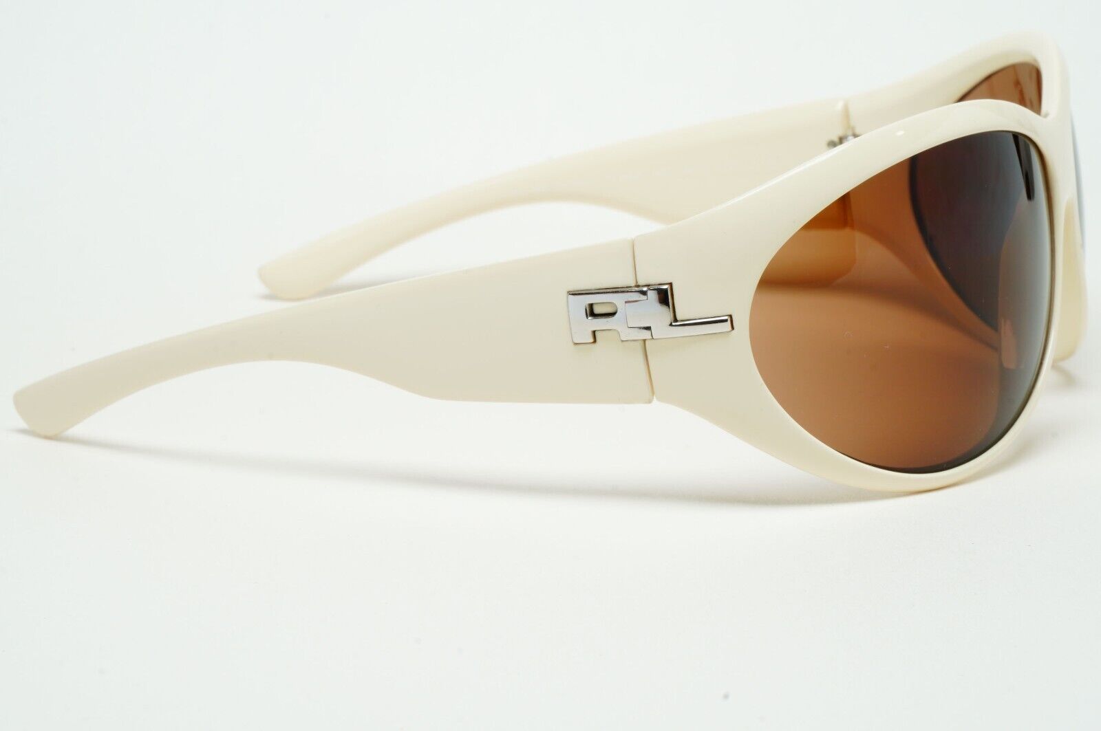 Ralph Lauren Sunglasses 2006 Vintage White Beige Brown RL 906/S BGA 211124